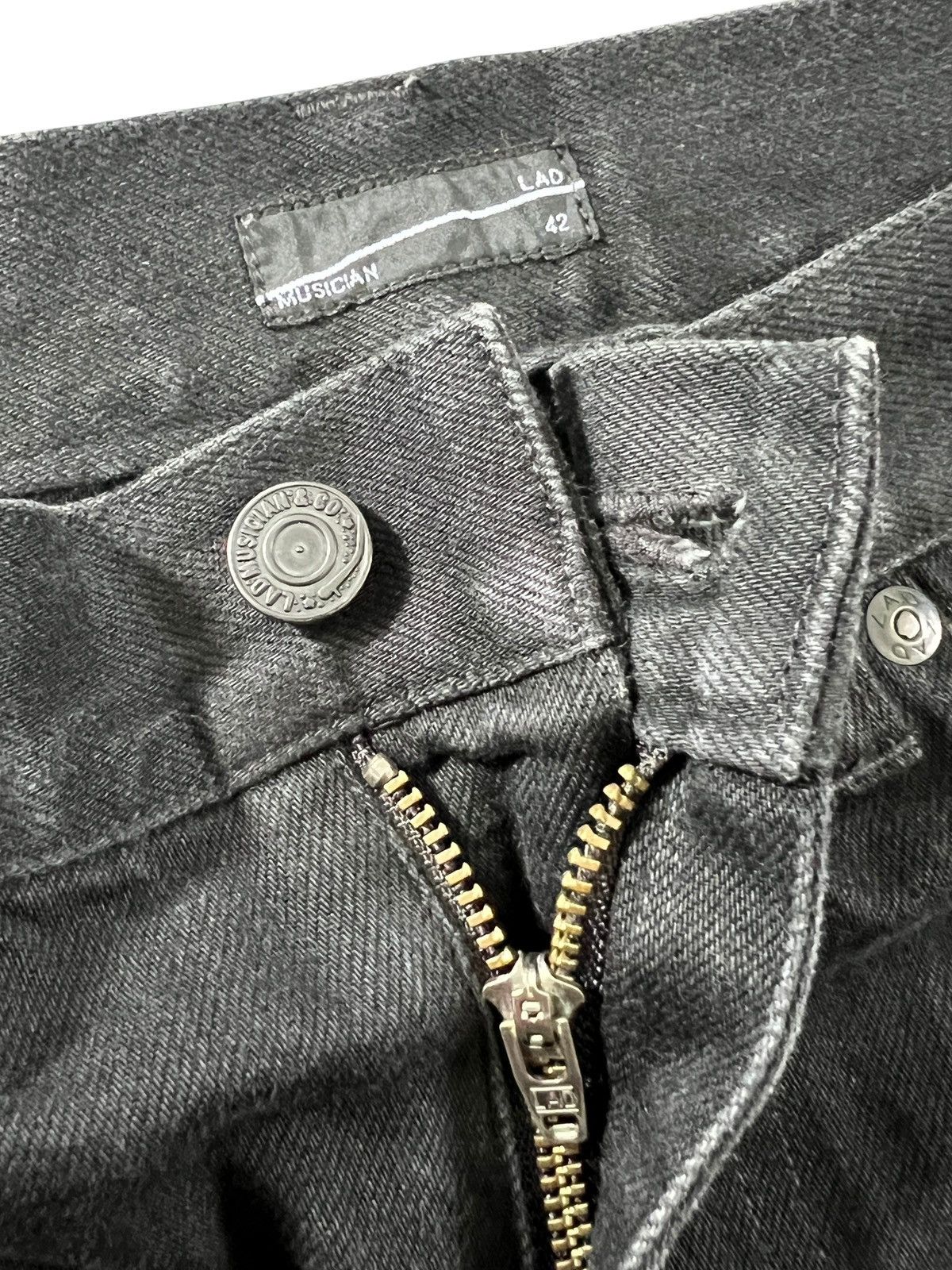 Lad Musician Lad Musician Drop Crotch Denim Size US 31 - 7 Thumbnail