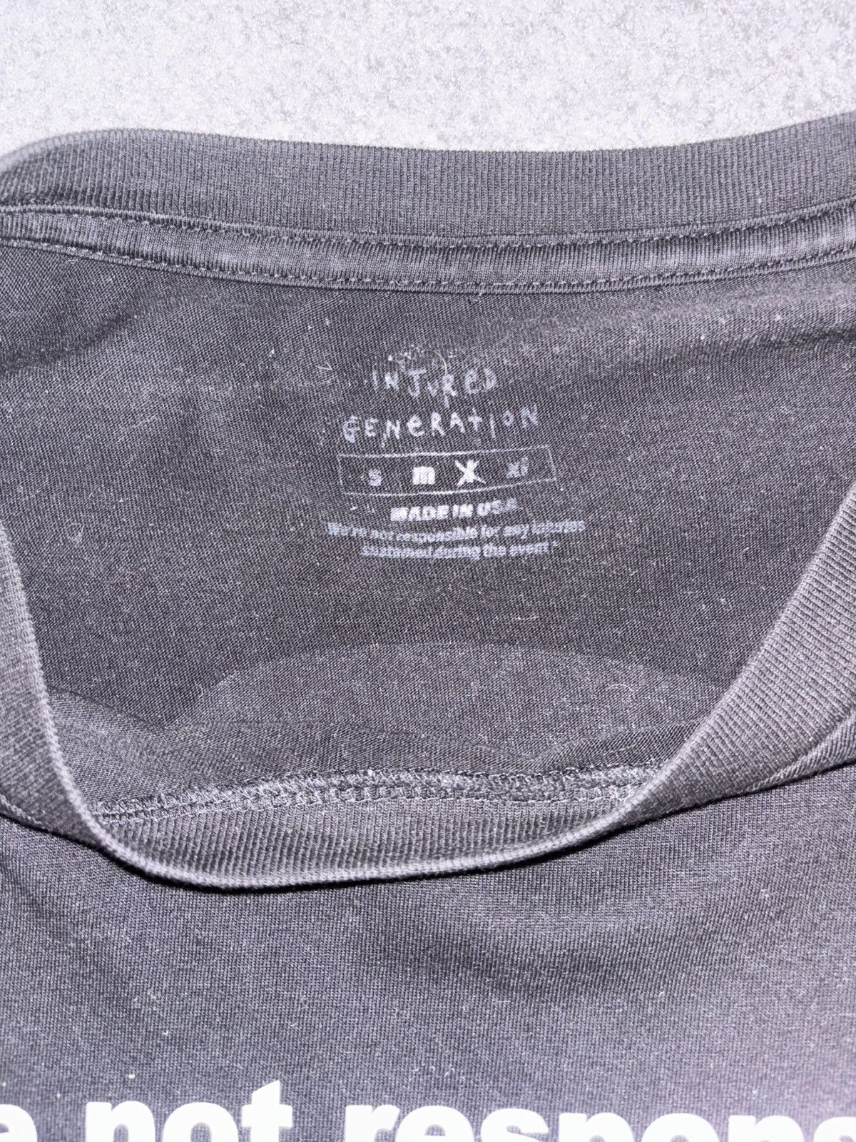 A$AP Rocky A$AP Rocky Injured Generation Tour Tee Size US L / EU 52-54 / 3 - 5 Thumbnail