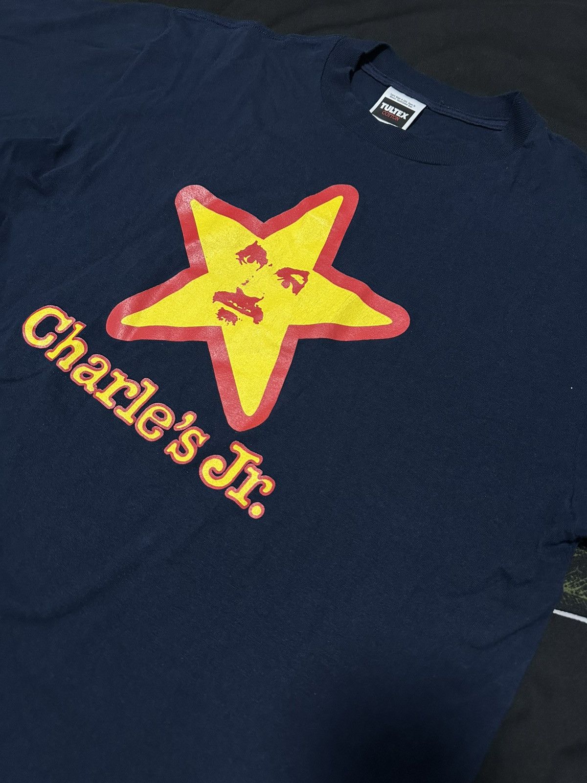 Vintage Vintage Charle’s Jr Convicted T-Shirt Nsfw Size US XL / EU 56 / 4 - 3 Thumbnail