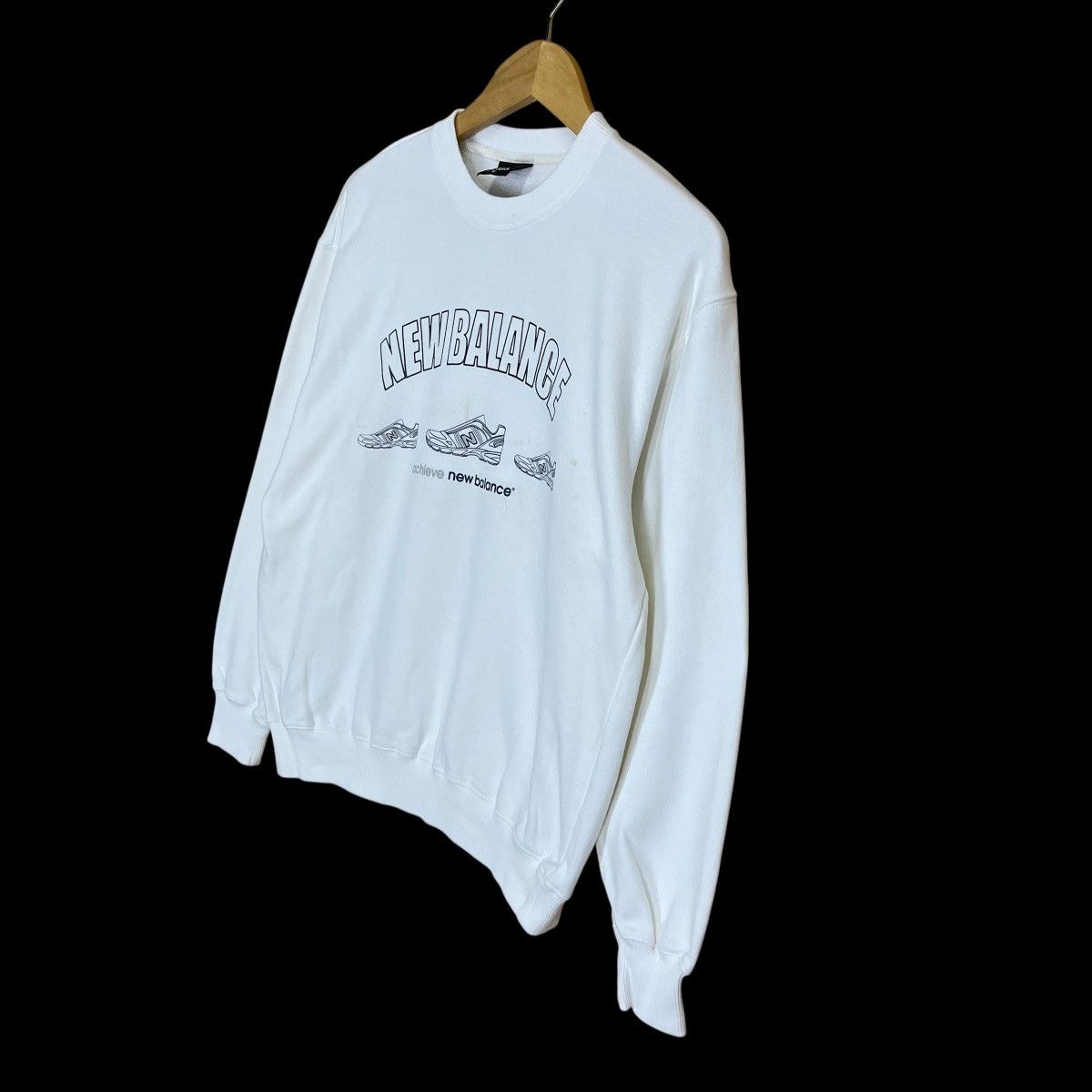 New Balance New Balance Big Logo Pullover Sweatshirt Size M Size US M / EU 48-50 / 2 - 3 Thumbnail