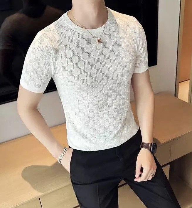 Other Streetwear Casual Men's Summer Short Sleeve T-shirt Size US XL / EU 56 / 4 - 4 Thumbnail