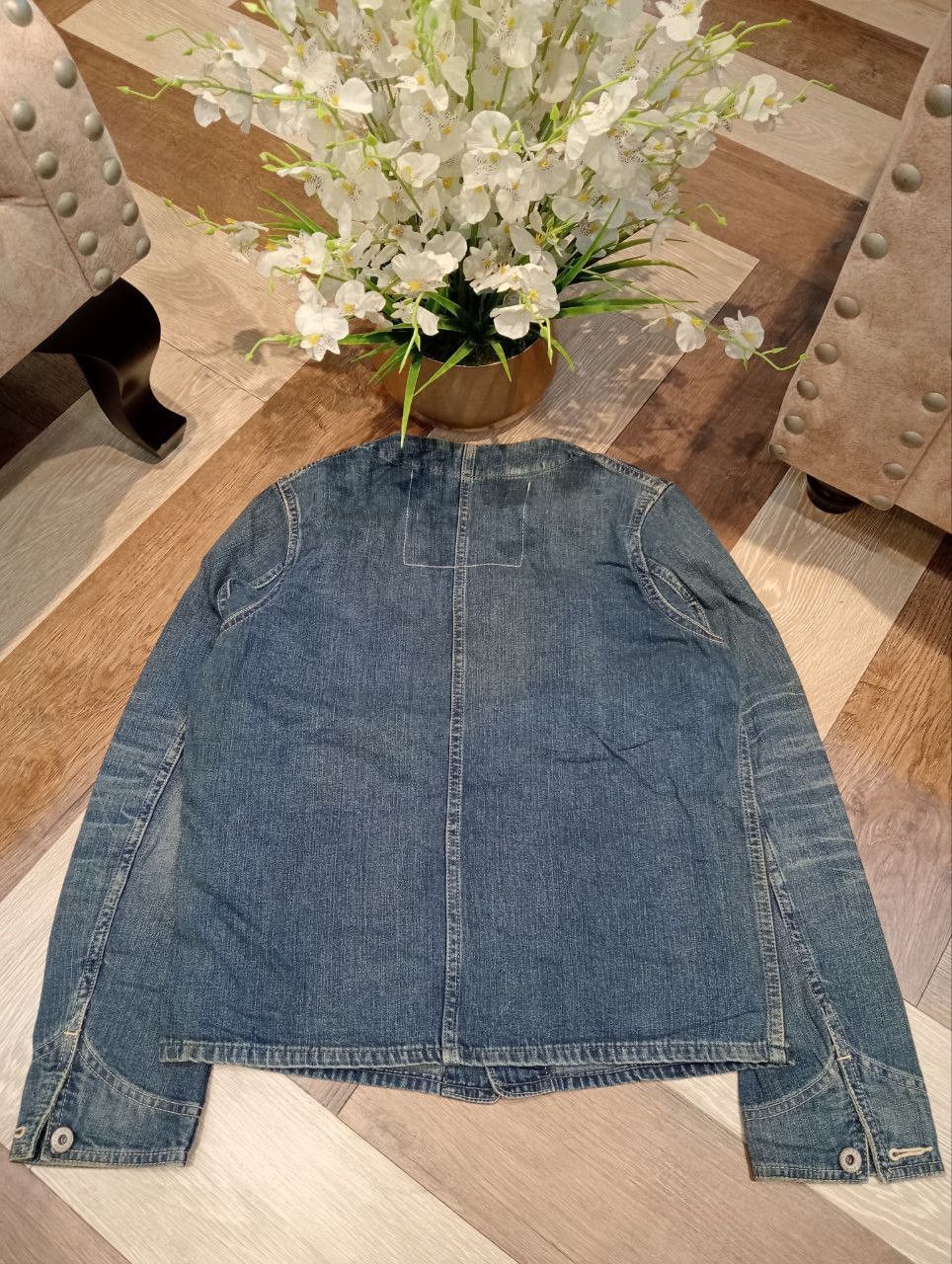 Japanese Brand HEADLIGHT JAPAN BEAMS DENIM JACKET - BOYS Size US XS / EU 42 / 0 - 9 Thumbnail