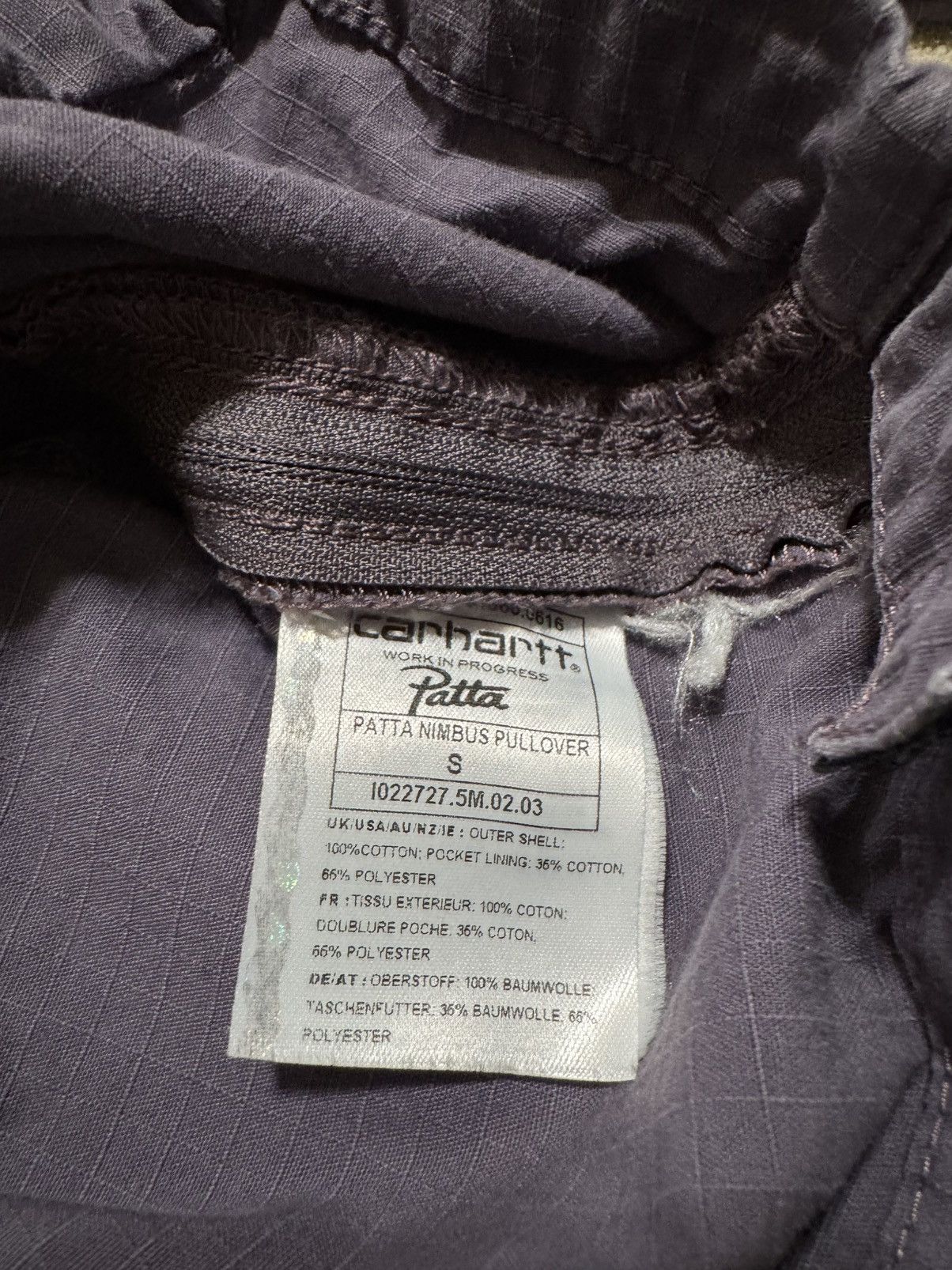 Carhartt Carhartt Patta Nimbus Pullover Size US S / EU 44-46 / 1 - 5 Thumbnail