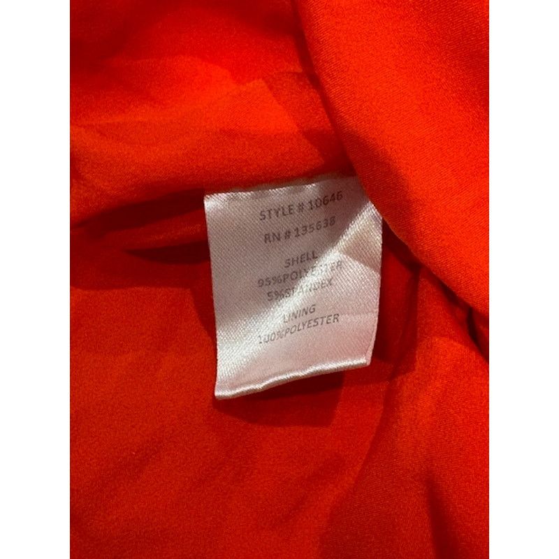 Hutch Hutch Orange and Purple Ruched “Reggy” Dress Size XS / US 0-2 / IT 36-38 - 6 Thumbnail
