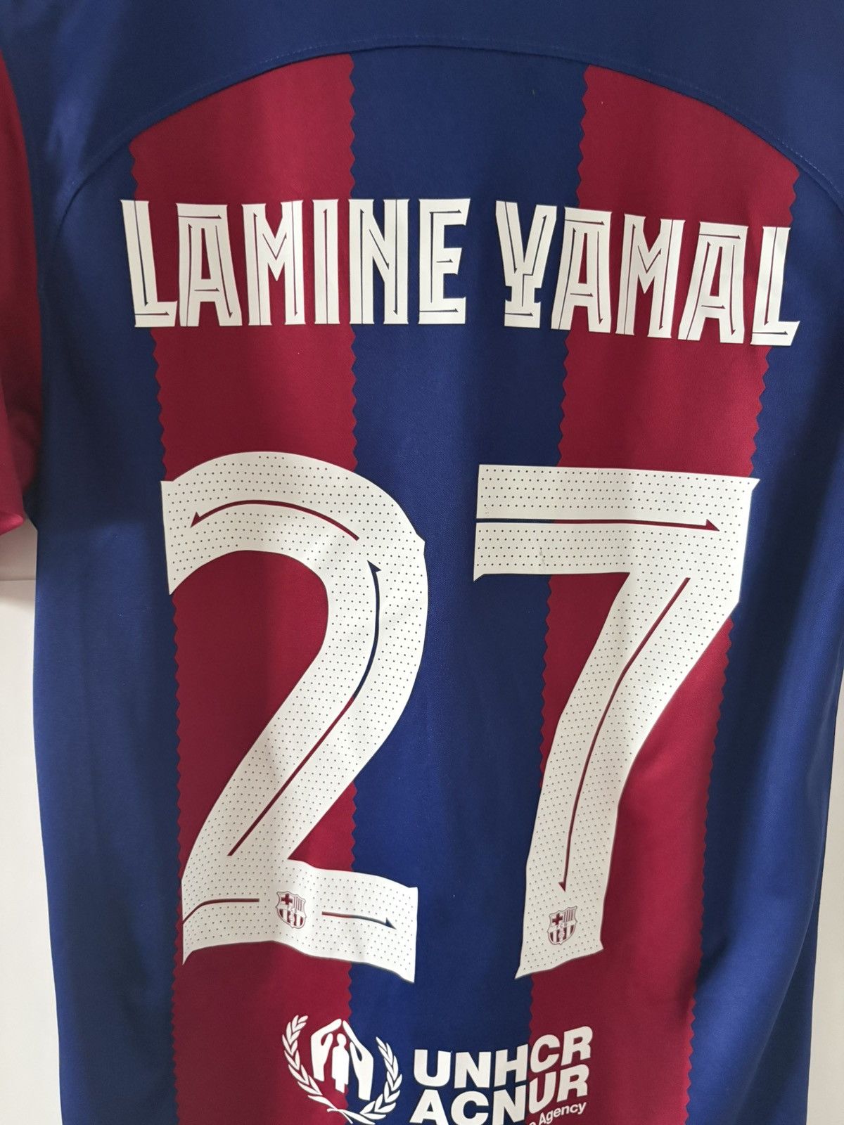 Barcelona nike 2023/2024 domowa Yamal — zdjęcie 2