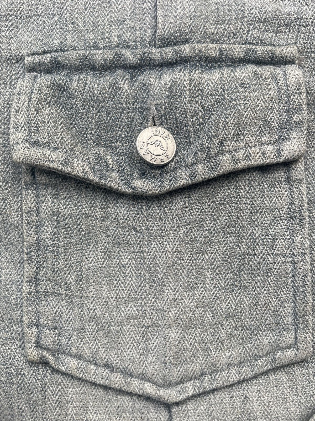 Armani Vintage Armani Jeans Jacket Size US L / EU 52-54 / 3 - 16 Thumbnail
