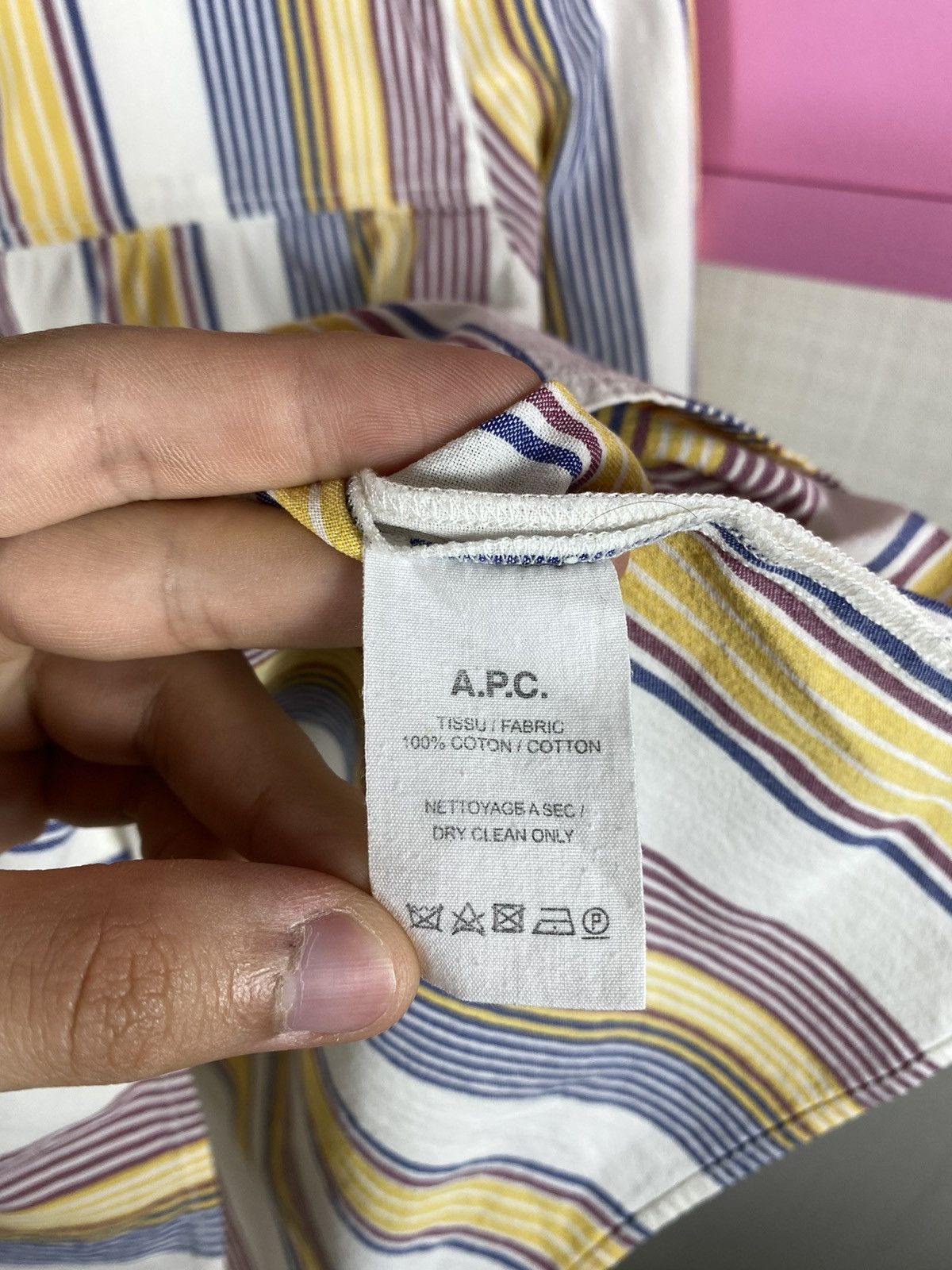 A.P.C. APC Blouse Long Sleeve Size S / US 4 / IT 40 - 10 Thumbnail