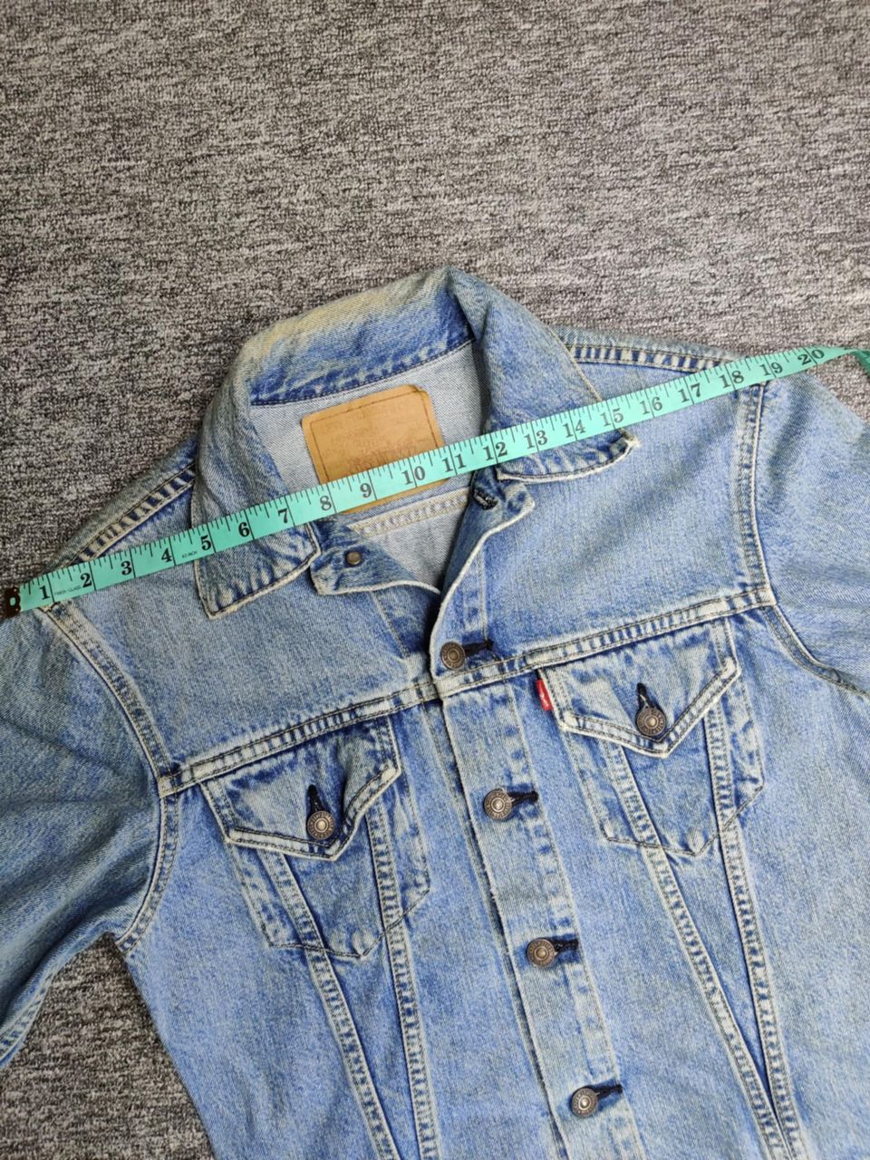 Levi's Vintage 90s Levi's Big E 71557 Denim Trucker Jacket Size US M / EU 48-50 / 2 - 19 Thumbnail