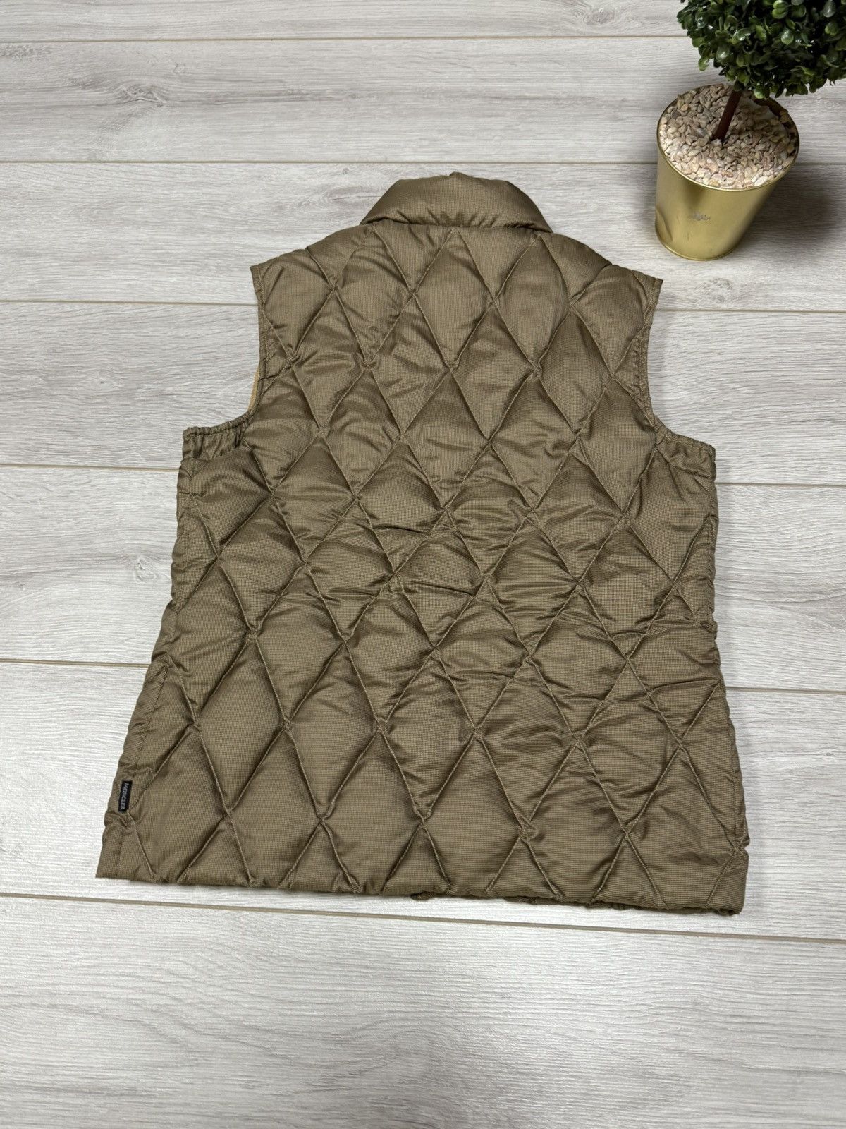 Moncler Moncler vintage quilted vest zip jacket Size US M / EU 48-50 / 2 - 14 Thumbnail
