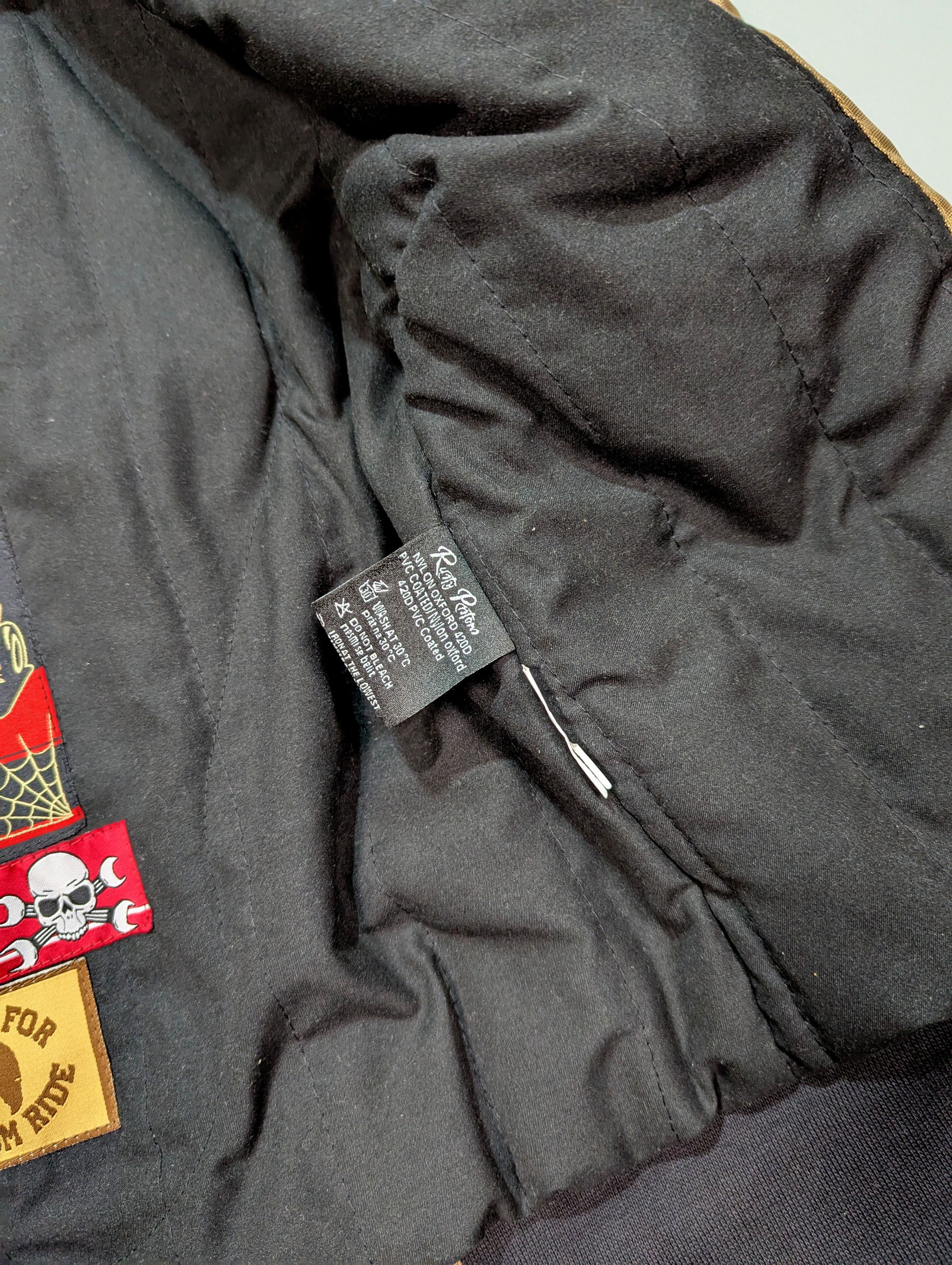 Vintage RUSTY PISTONS Vintage Womens Biker Motorcycle Jacket Bomber Size S / US 4 / IT 40 - 10 Thumbnail