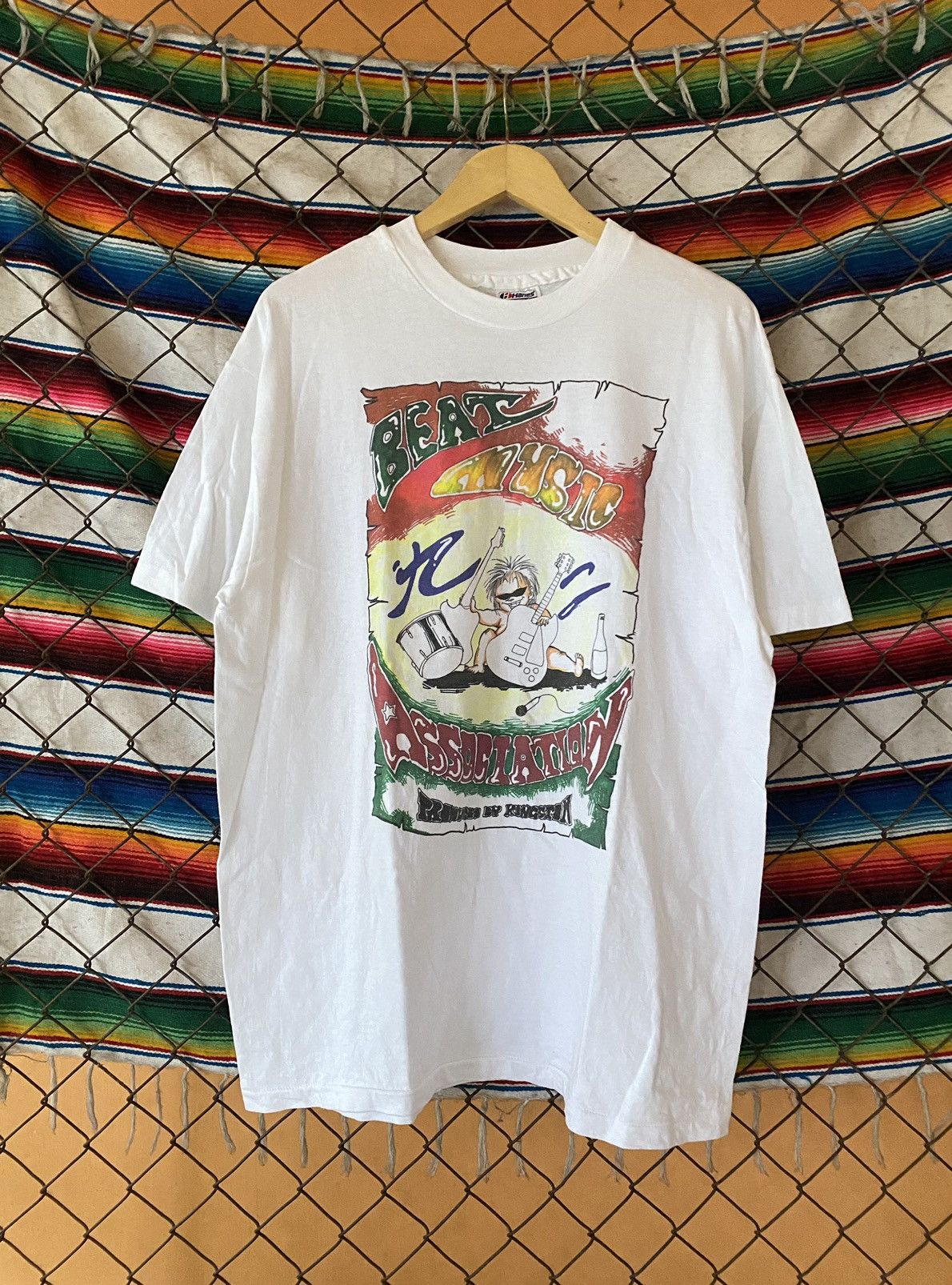 Hysteric Glamour × If Six Was Nine × Japanese Brand Vintage Y2k Beat music tshirt Size US L / EU 52-54 / 3 - 1 Thumbnail