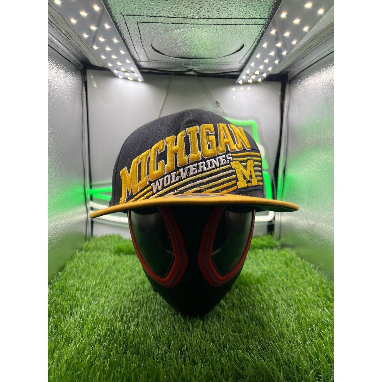 New Era Michigan Wolverines Snapback Hat Black Yellow Size ONE SIZE - 1 Thumbnail