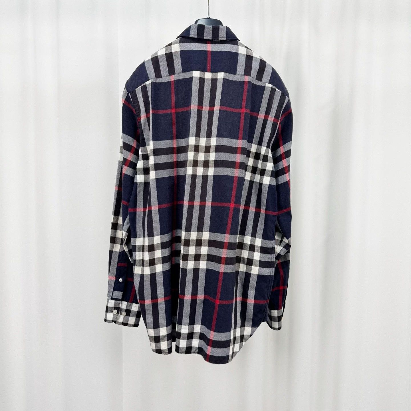 Burberry Burberry Red Line Check Long-Sleeve Shirt Size US L / EU 52-54 / 3 - 2 Thumbnail