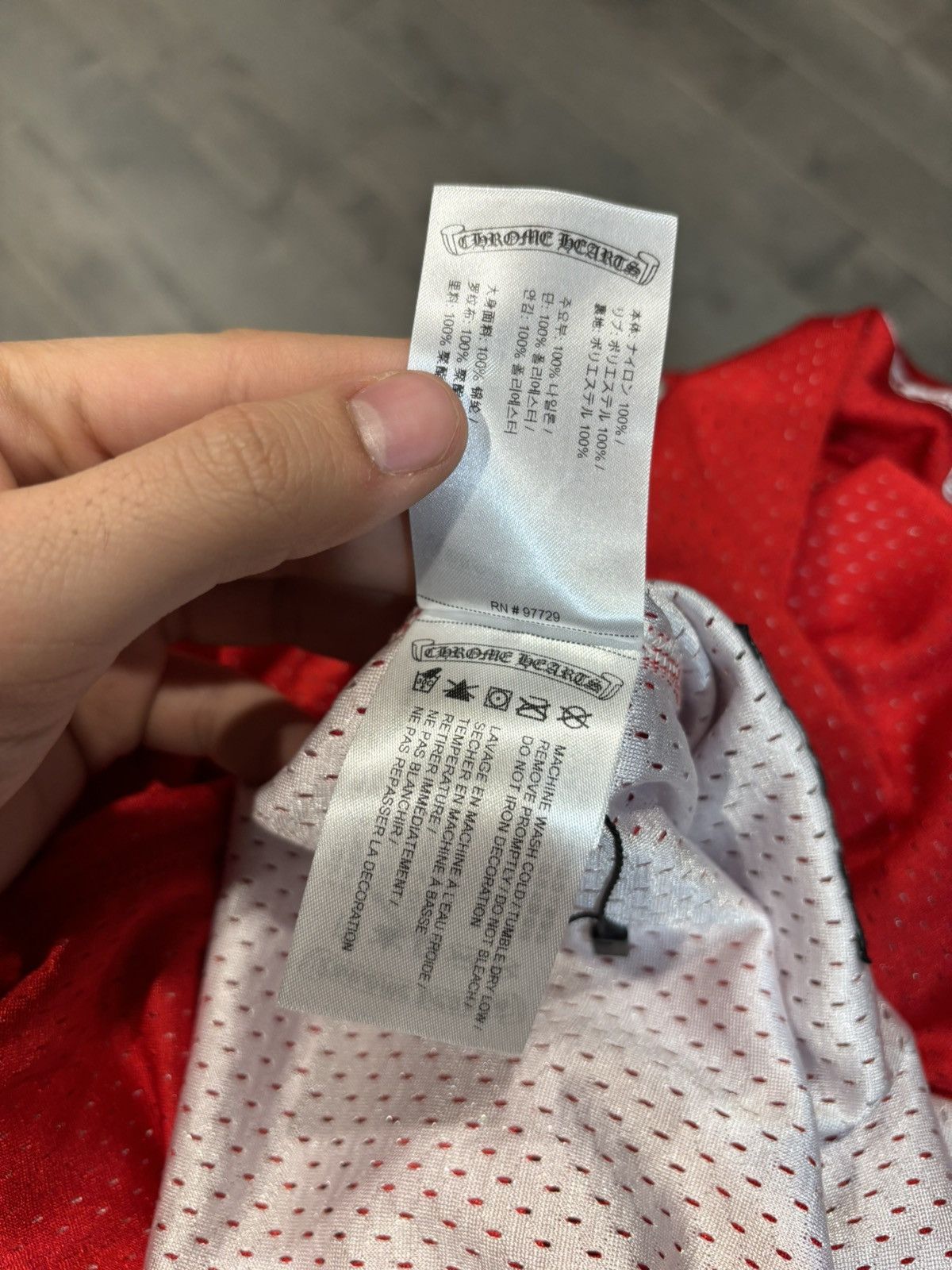 Chrome Hearts Chrome hearts red jersey reversible medium from Matty boy Size US M / EU 48-50 / 2 - 3 Thumbnail
