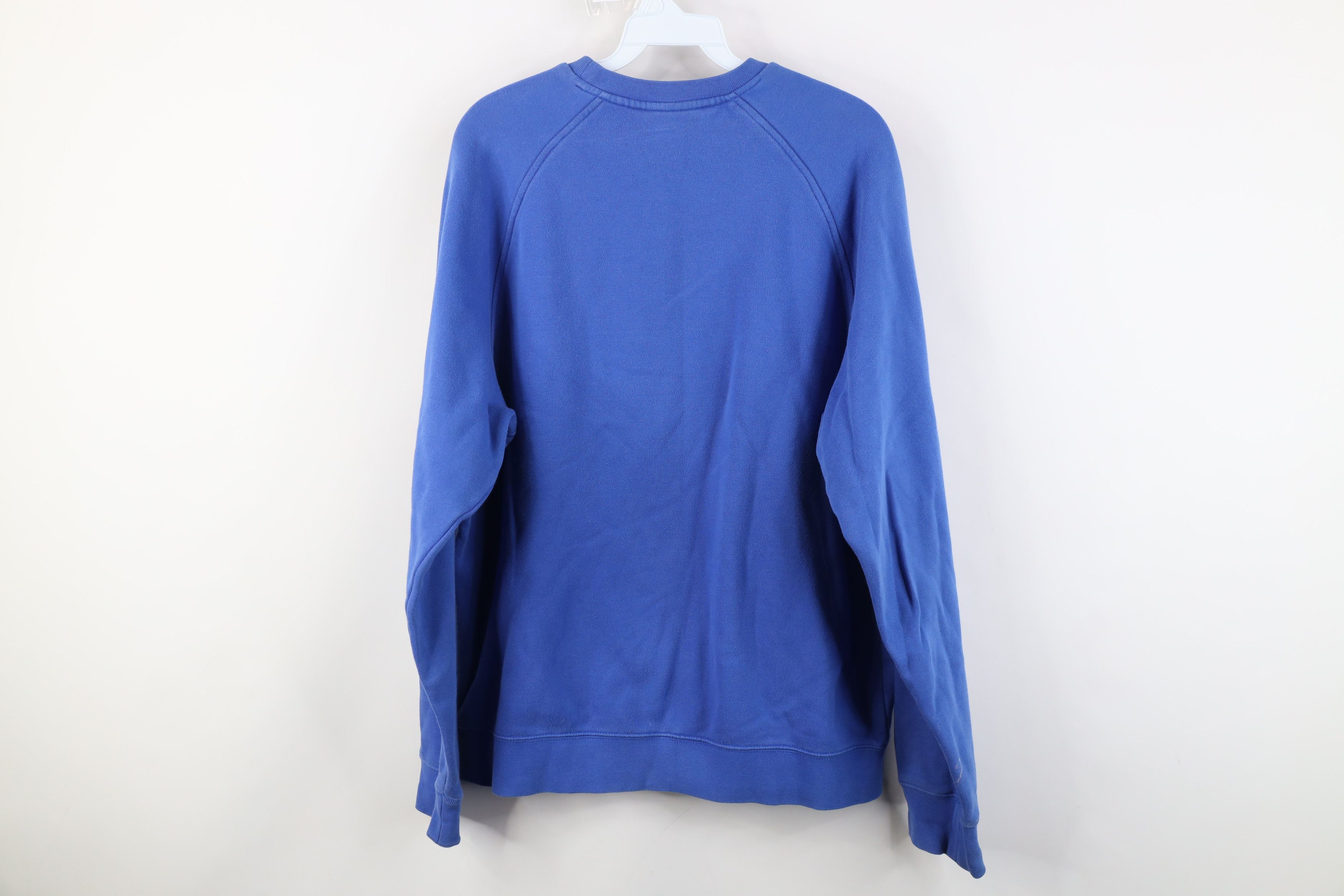 Nike Vintage Nike Travis Scott Mini Swoosh Sweatshirt Royal Blue Size US M / EU 48-50 / 2 - 13 Thumbnail