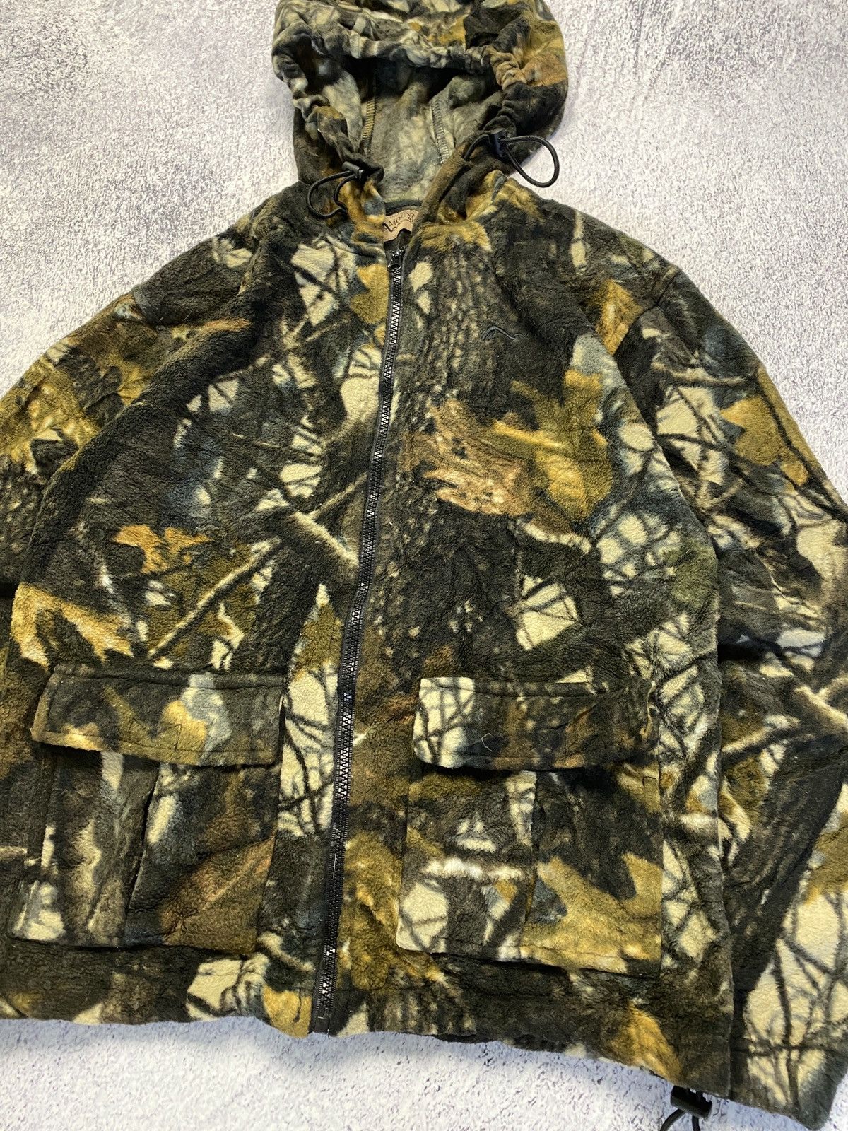 Realtree × Vintage Vintage Realtree Crazy Zip Up Hoodie Camo Y2K Size US S / EU 44-46 / 1 - 5 Thumbnail