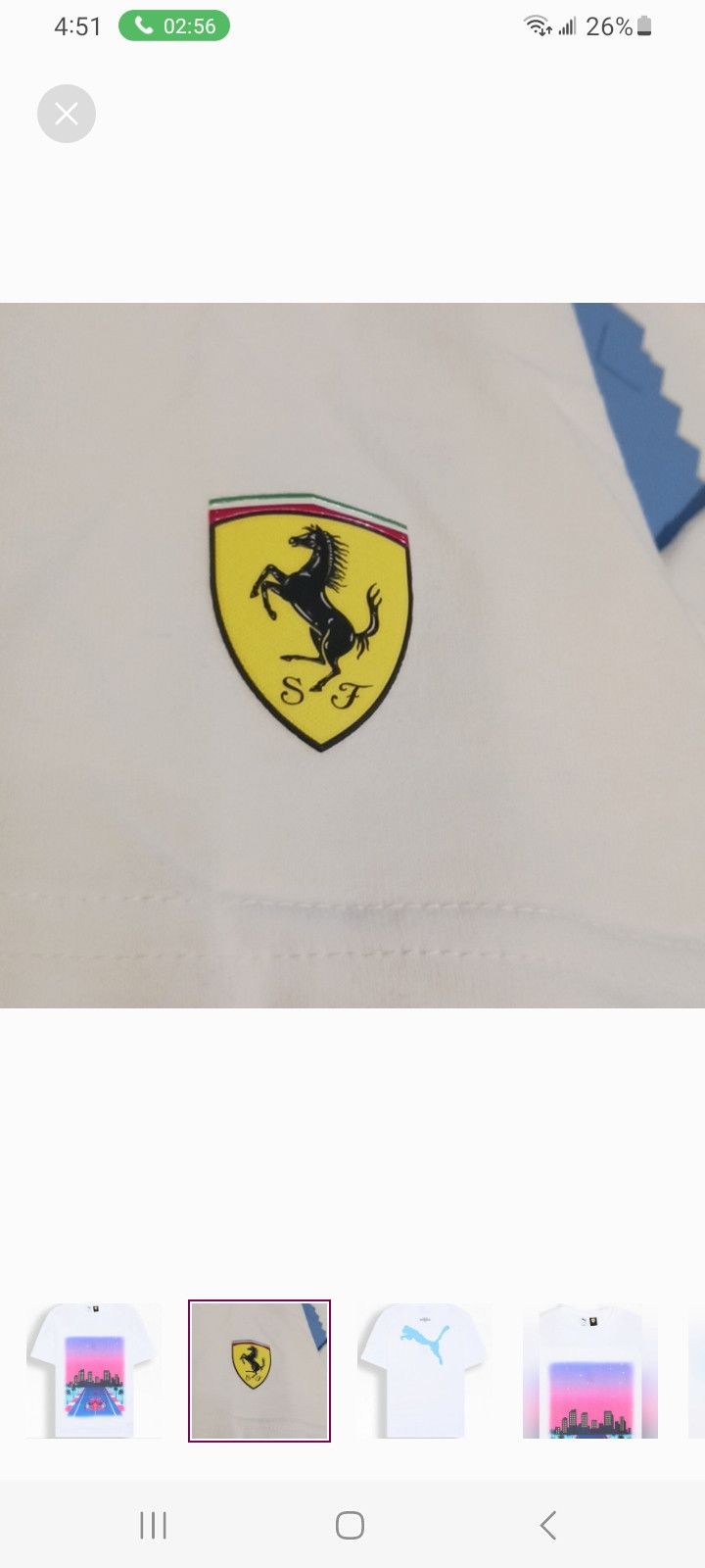 Ferrari × Puma Puma Ferrari Sketches T-Shirt Size US M / EU 48-50 / 2 - 2 Thumbnail