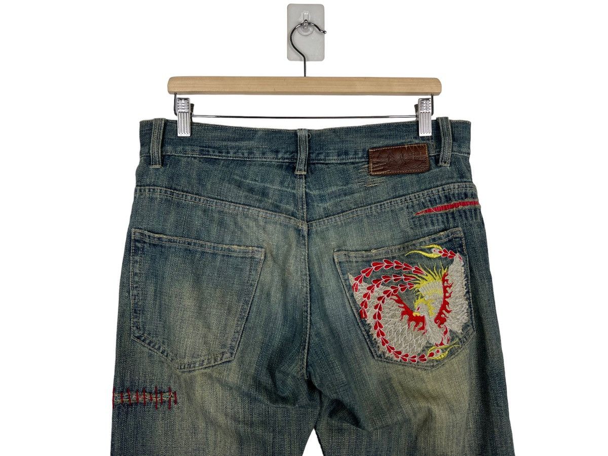 Japanese Brand 🔥 XTAHU GAPO NOK JEANS Size US 34 / EU 50 - 8 Thumbnail