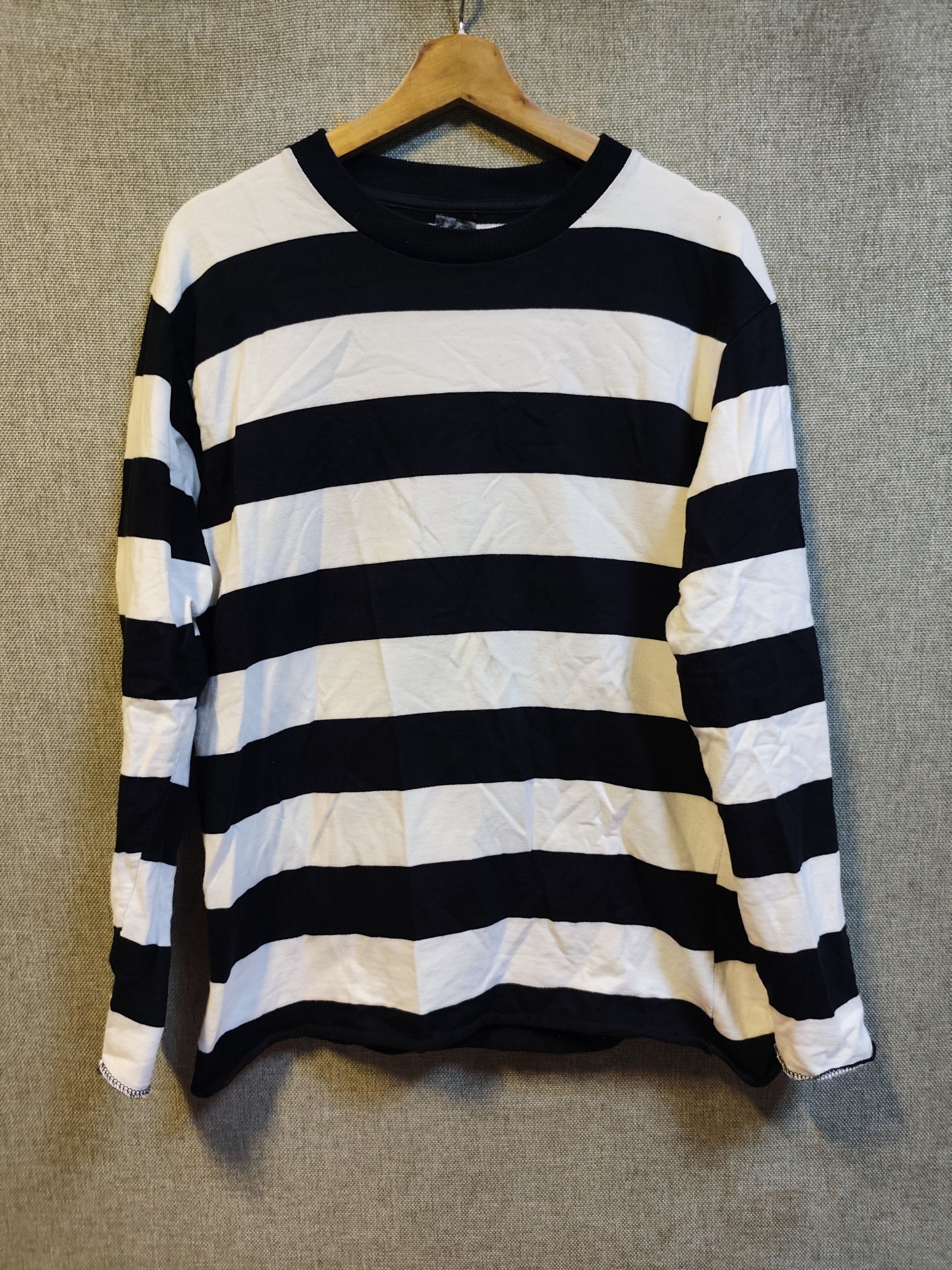 Number (N)ine Number Nine Stripes Long Sleeve T-Shirt | Grailed