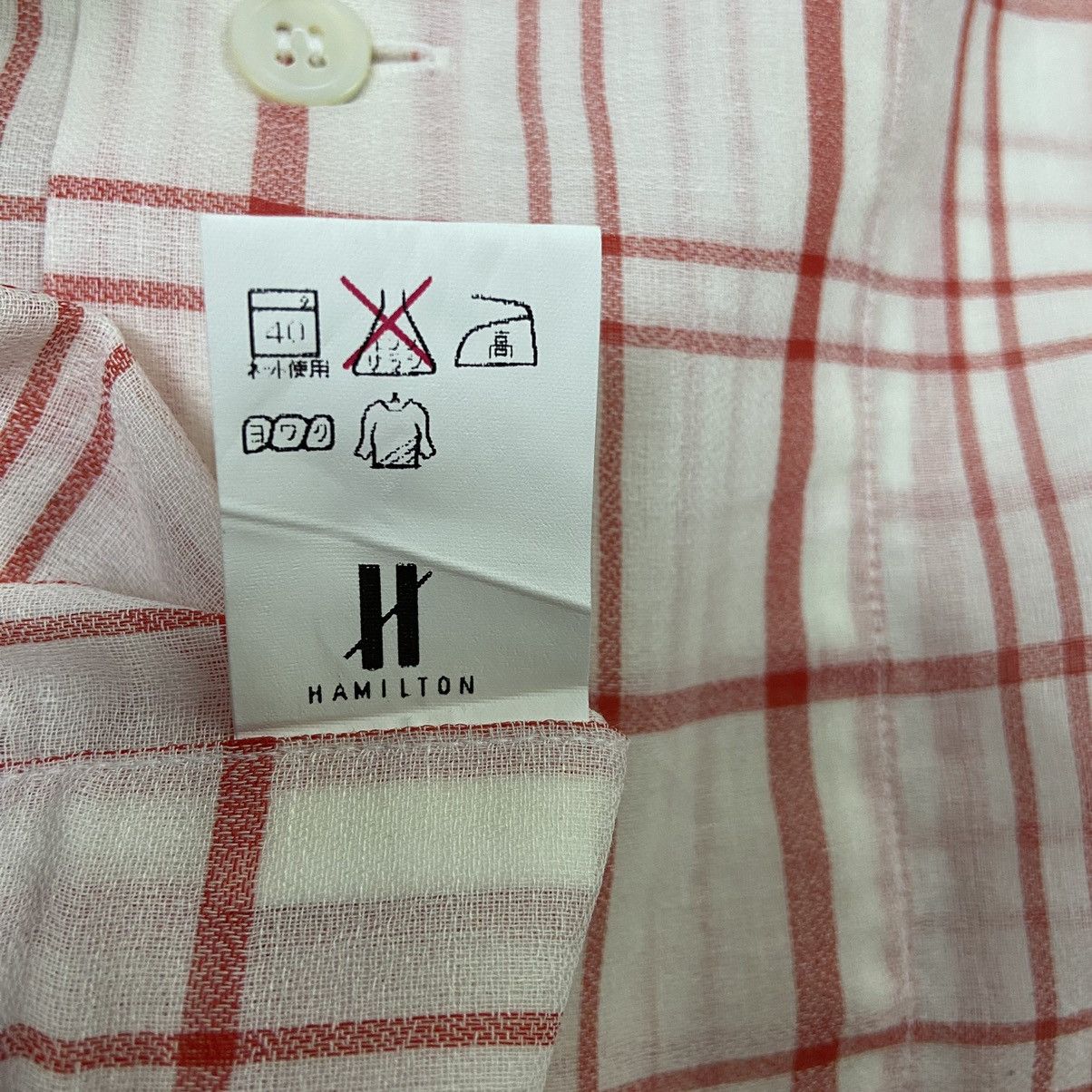 Issey Miyake IM IMLT / Makes Less Studio Sheer Plaid Shirt Size US M / EU 48-50 / 2 - 5 Thumbnail
