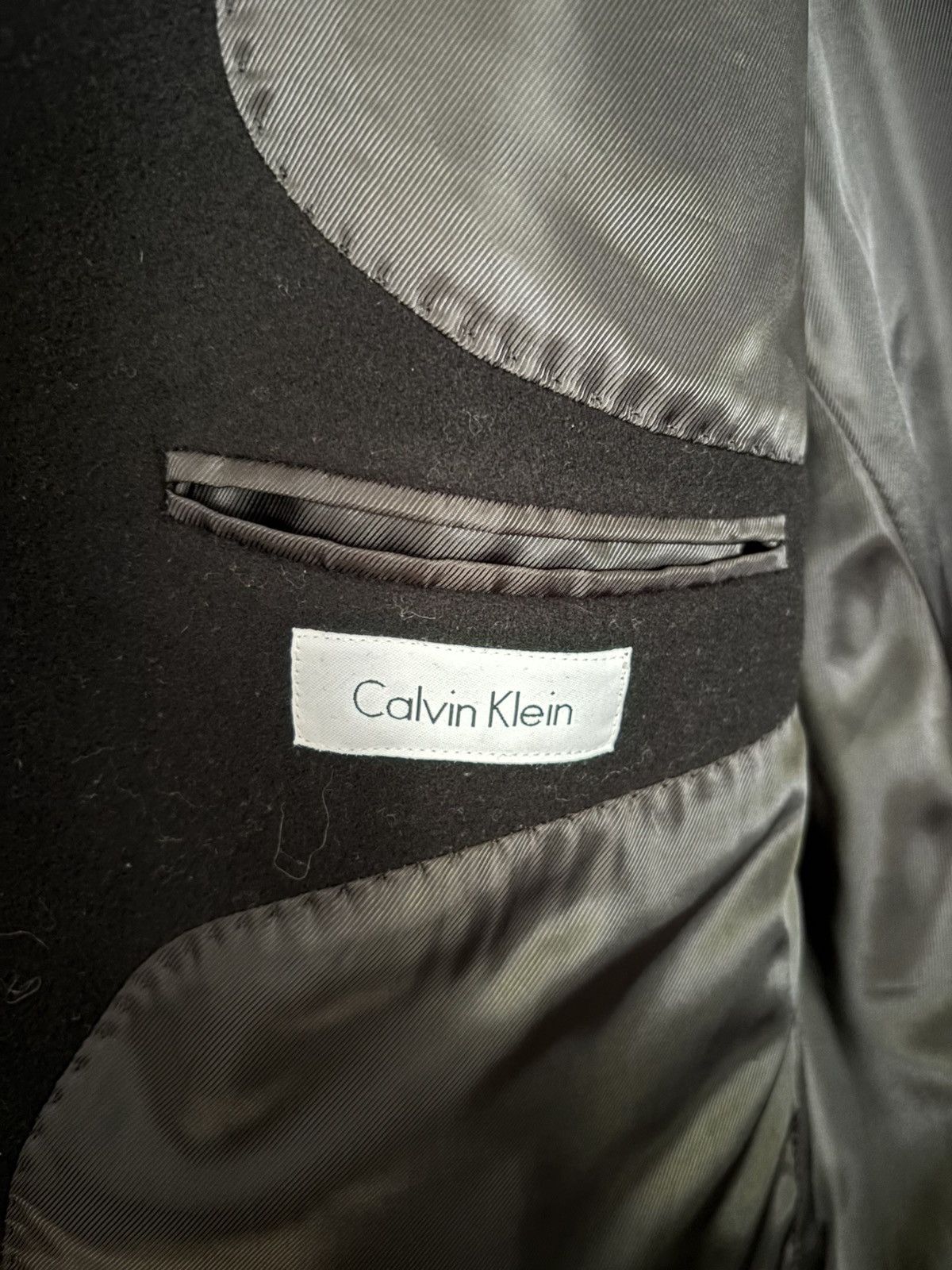 Calvin Klein Vintage Calvin Klein Overcoat Size US XXL / EU 58 / 5 - 2 Thumbnail