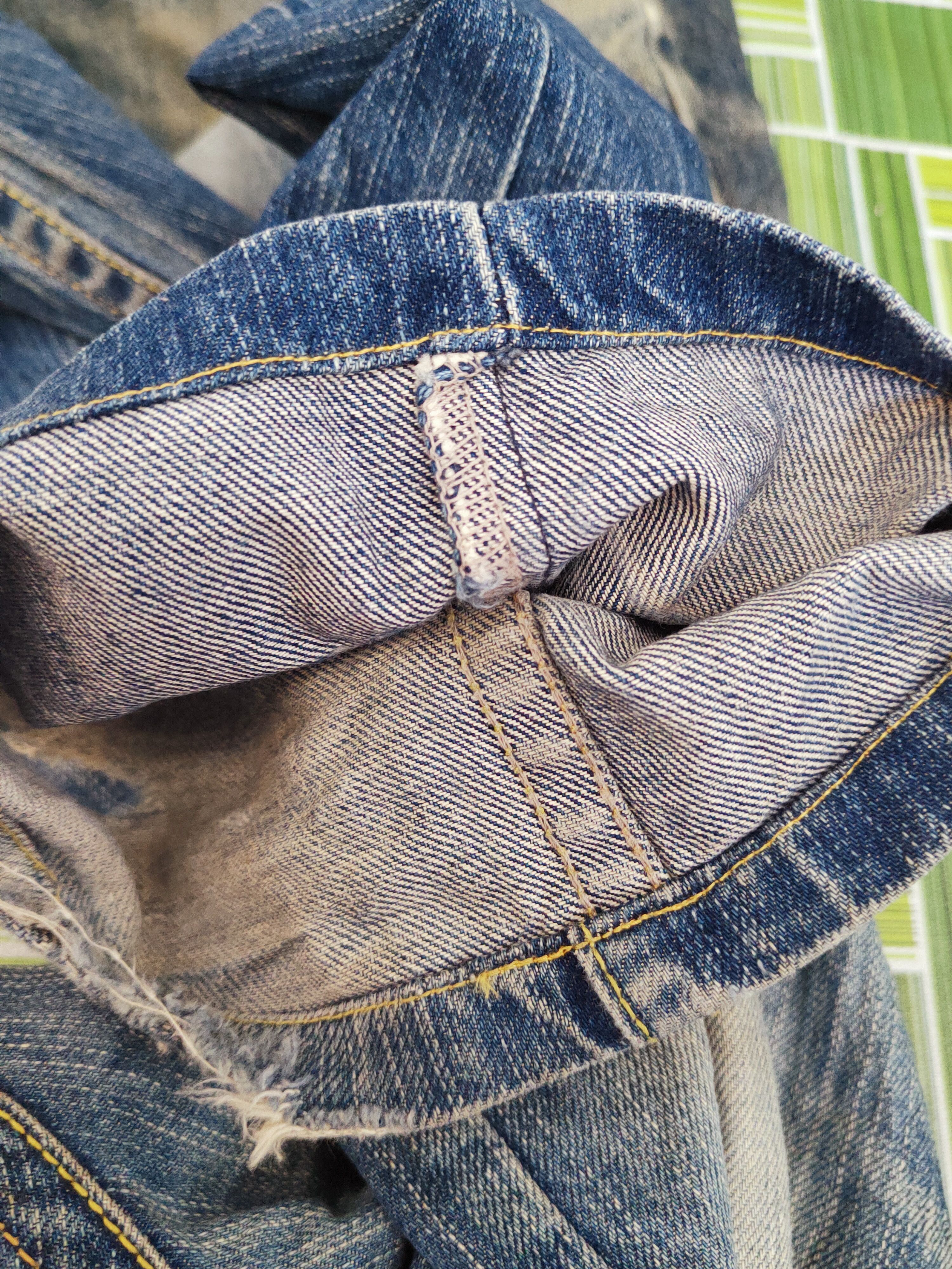 Japanese Brand Redpepper Blue Distressed Ripped Jeans #S2698 Size 31" - 18 Thumbnail