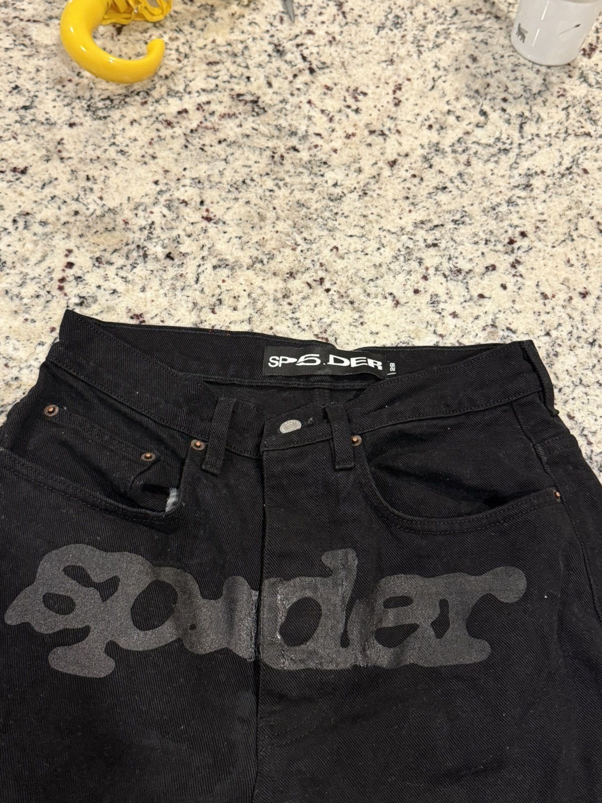 Sp5der BLACK SP5DER V3 denim Size US 28 / EU 44 - 5 Thumbnail