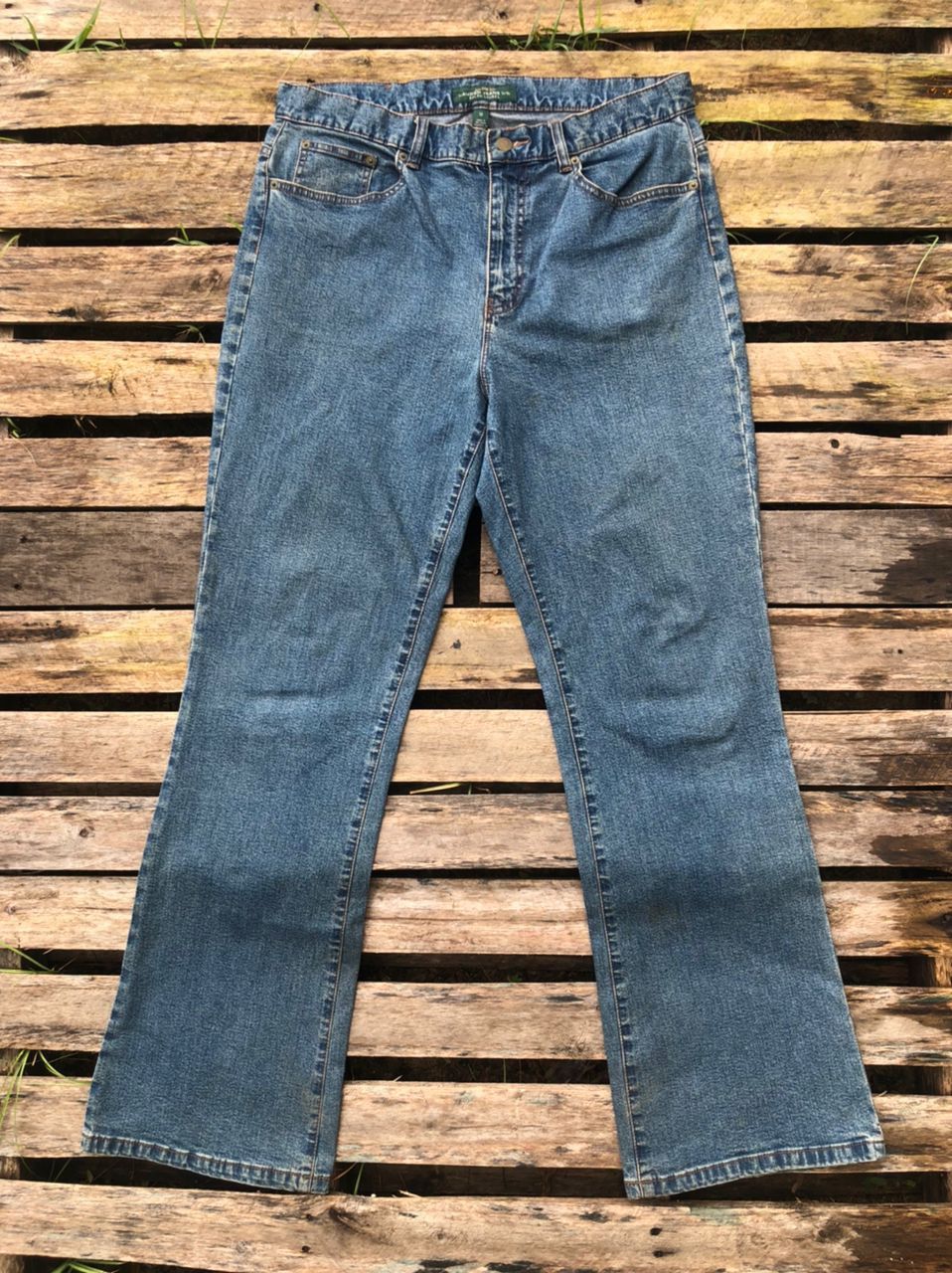 Polo Ralph Lauren × Ralph Lauren × Vintage Vintage RL Ralph Lauren Classic Bootcut Flare Jeans Size US 33 - 2 Thumbnail