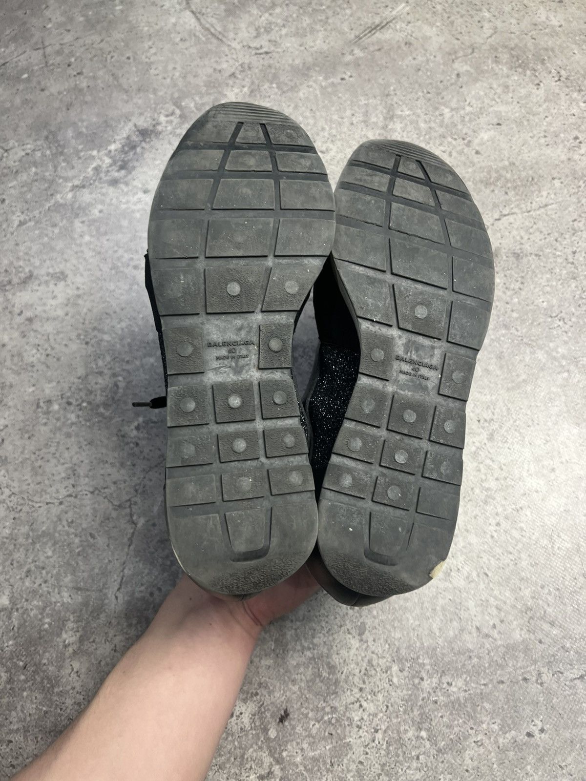 Balenciaga Balenciaga Race Runner leather low shoes made in Italy Size US 7 / EU 40 - 7 Thumbnail