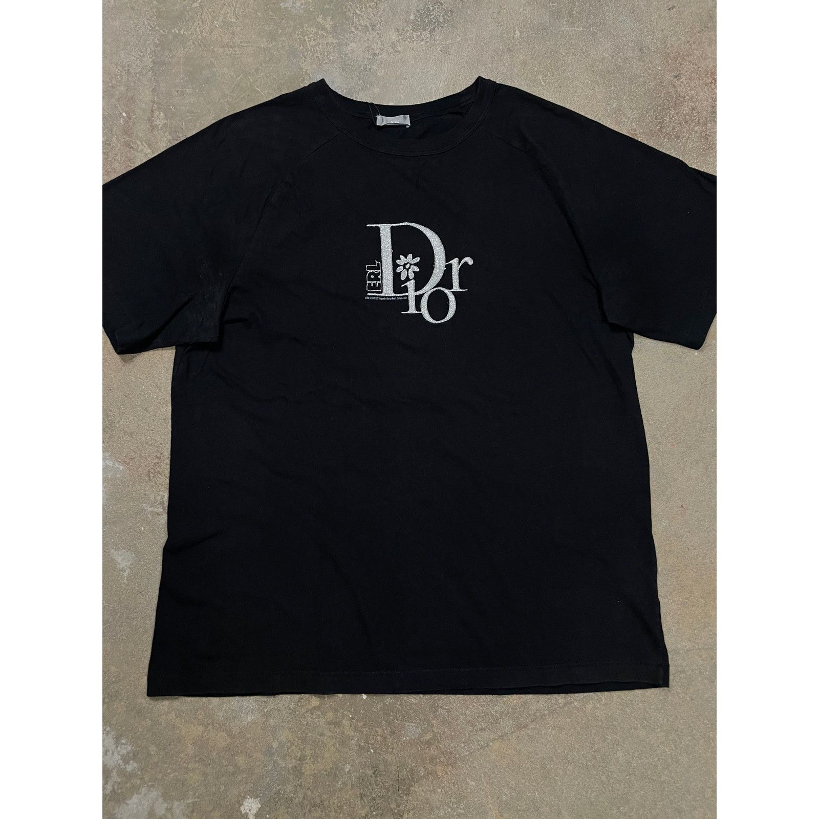 Dior Dior ERL Tee Black Used XXL Size US XXL / EU 58 / 5 - 2 Thumbnail