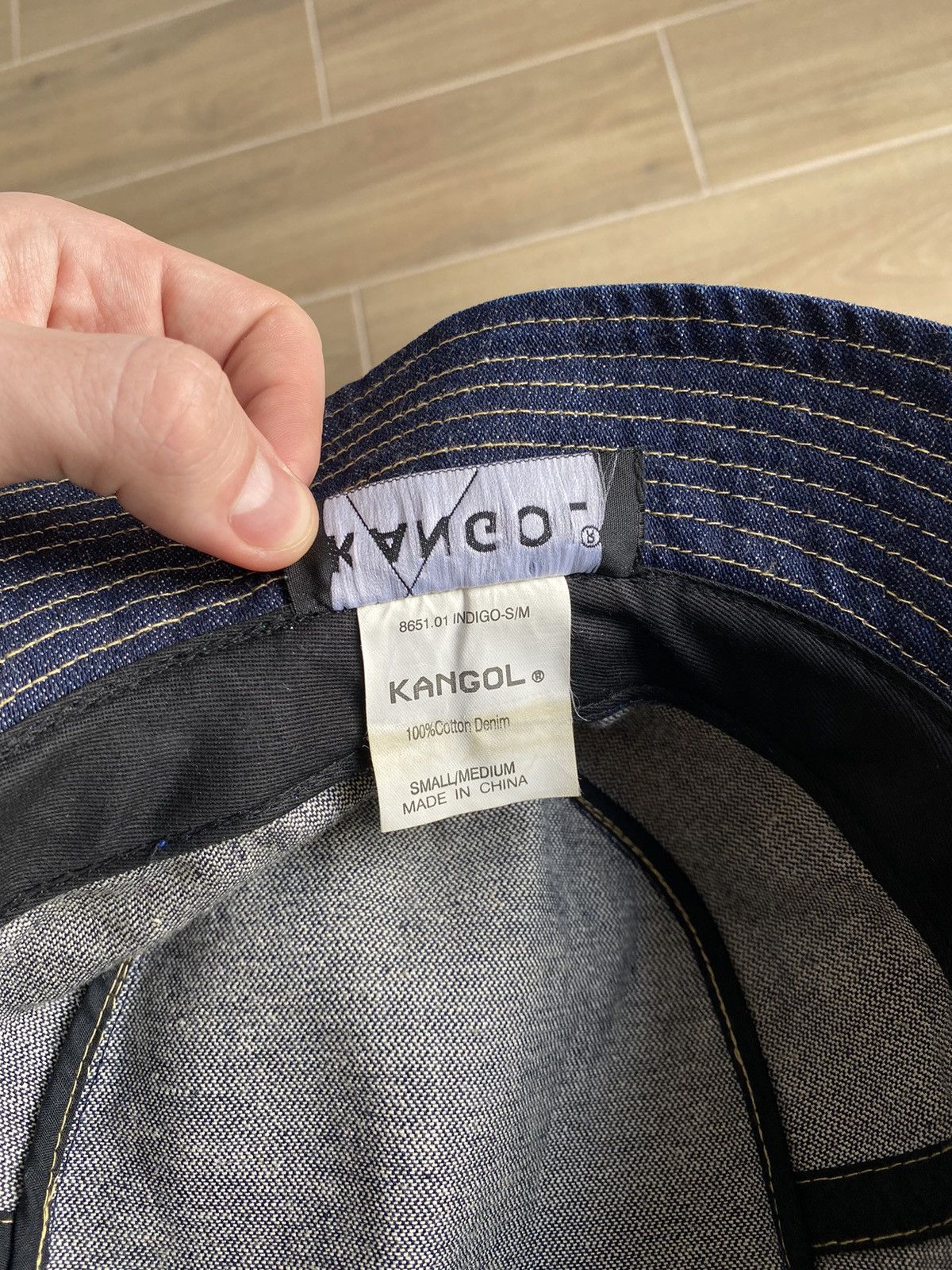 Kangol Kangol Denim Bucket Hat Size ONE SIZE - 8 Thumbnail