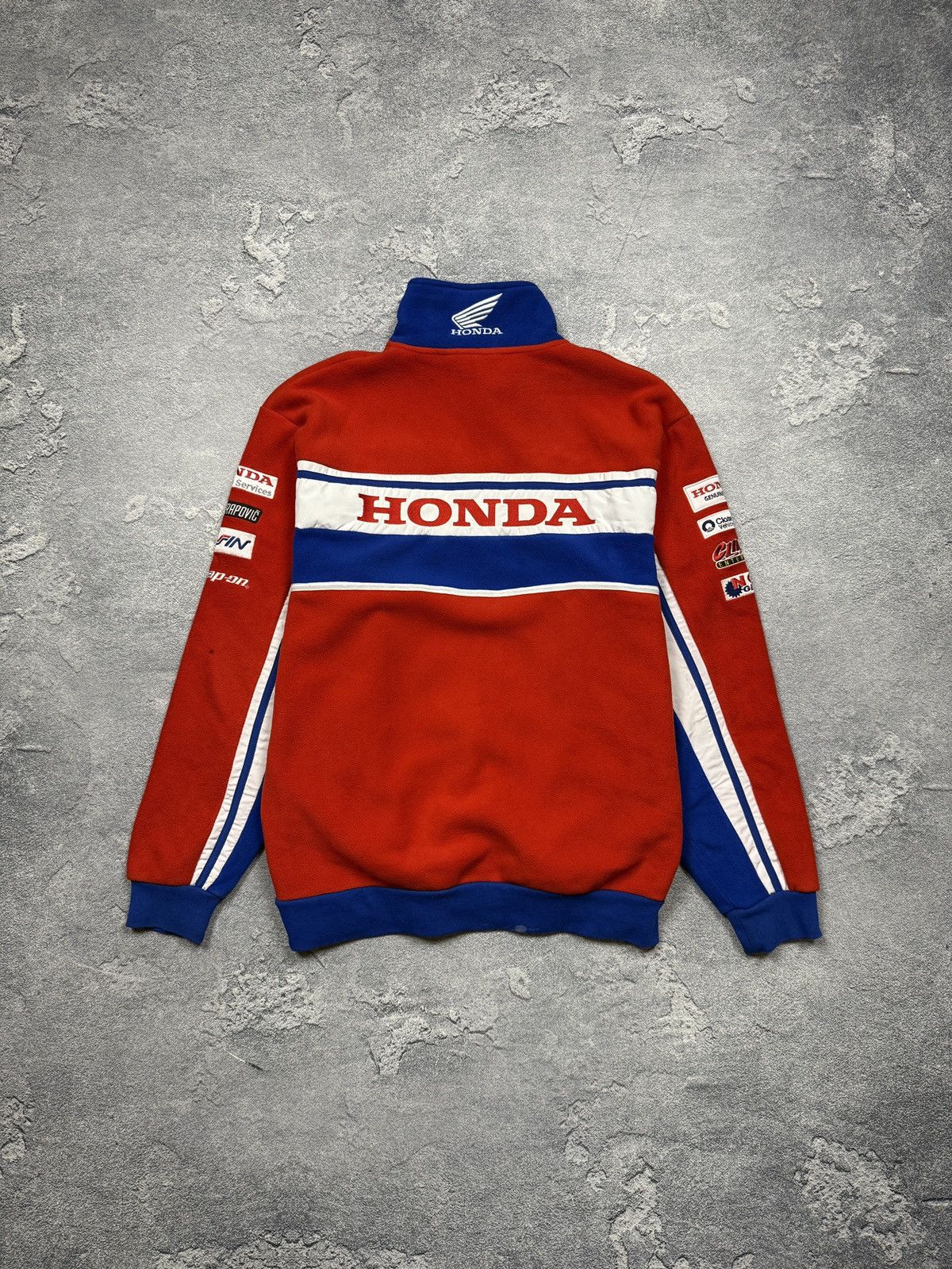 Honda Crazy Honda Racing Fleece Zip Jacket Size US M / EU 48-50 / 2 - 3 Thumbnail