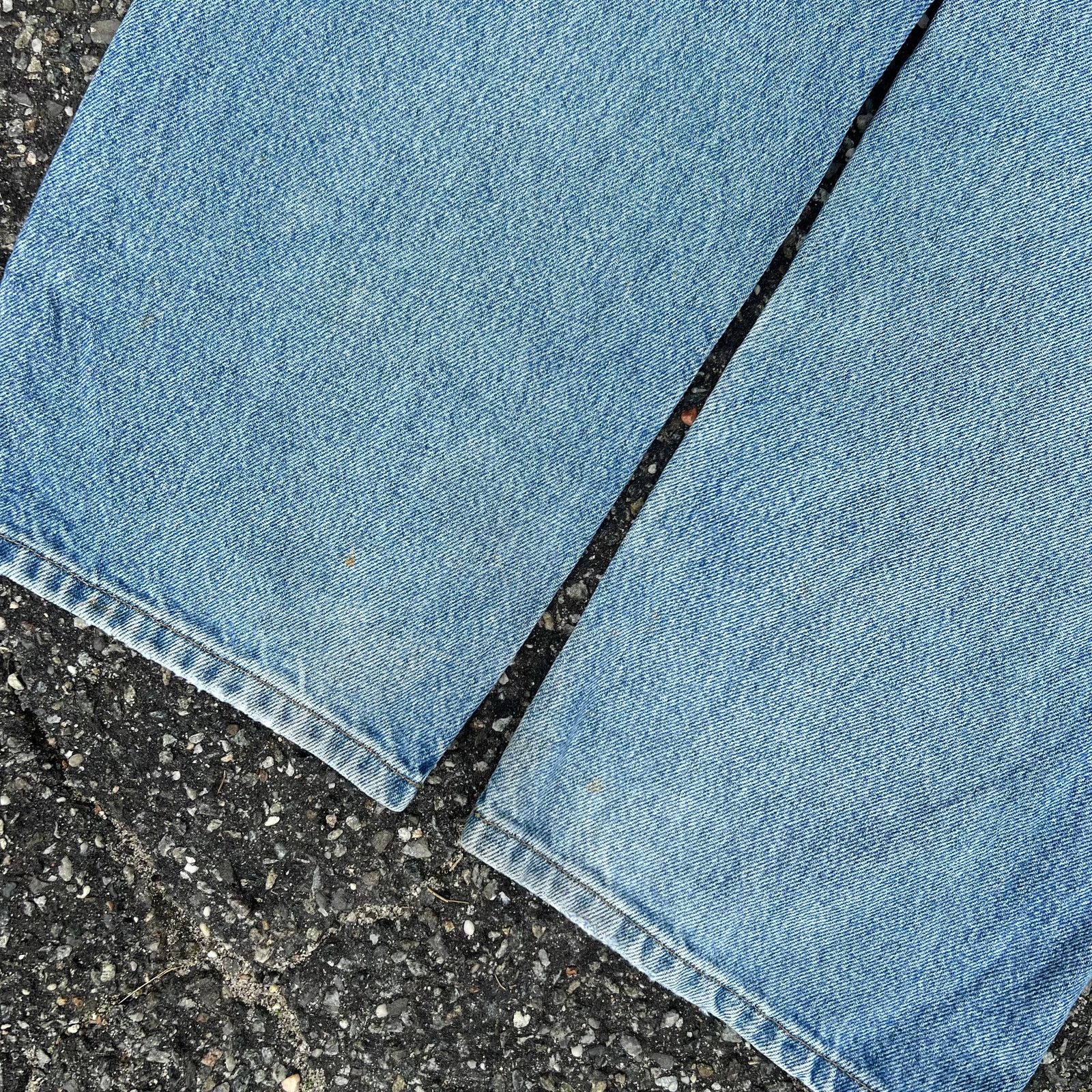 Carhartt Vintage carhartt denim jeans light wash work carpenter pants Size US 37 - 4 Thumbnail