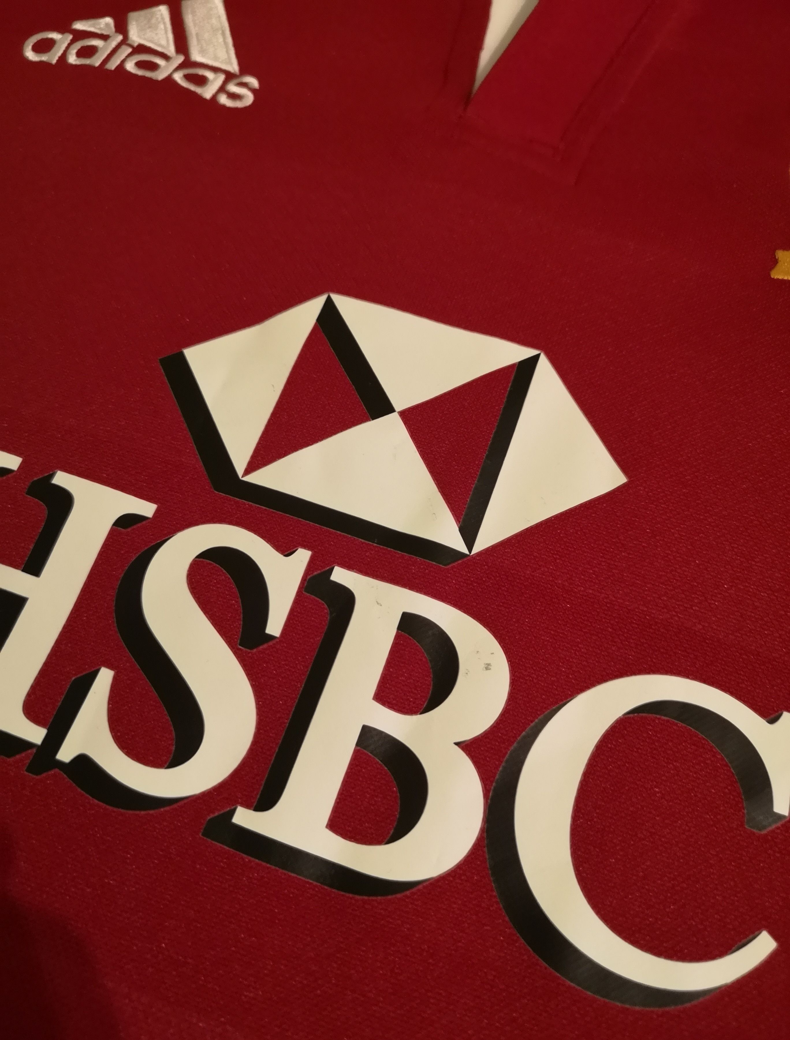 Adidas Shirt British Irish Lions 2013 Rugby Union 125' Retro Size US L / EU 52-54 / 3 - 4 Thumbnail
