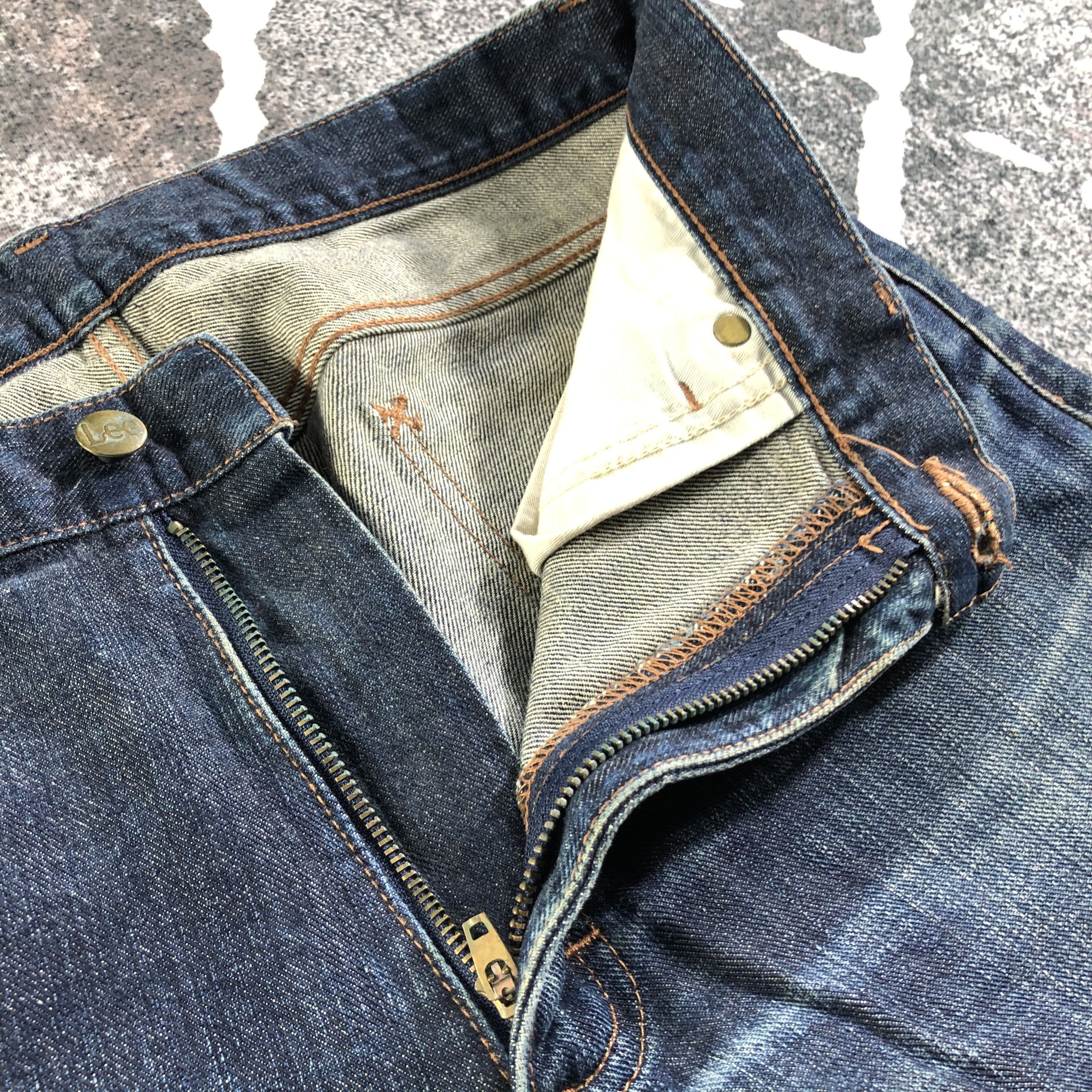 Lee Vintage Lee Jeans Faded Blue Denim KJ2927 Size US 32 / EU 48 - 8 Thumbnail