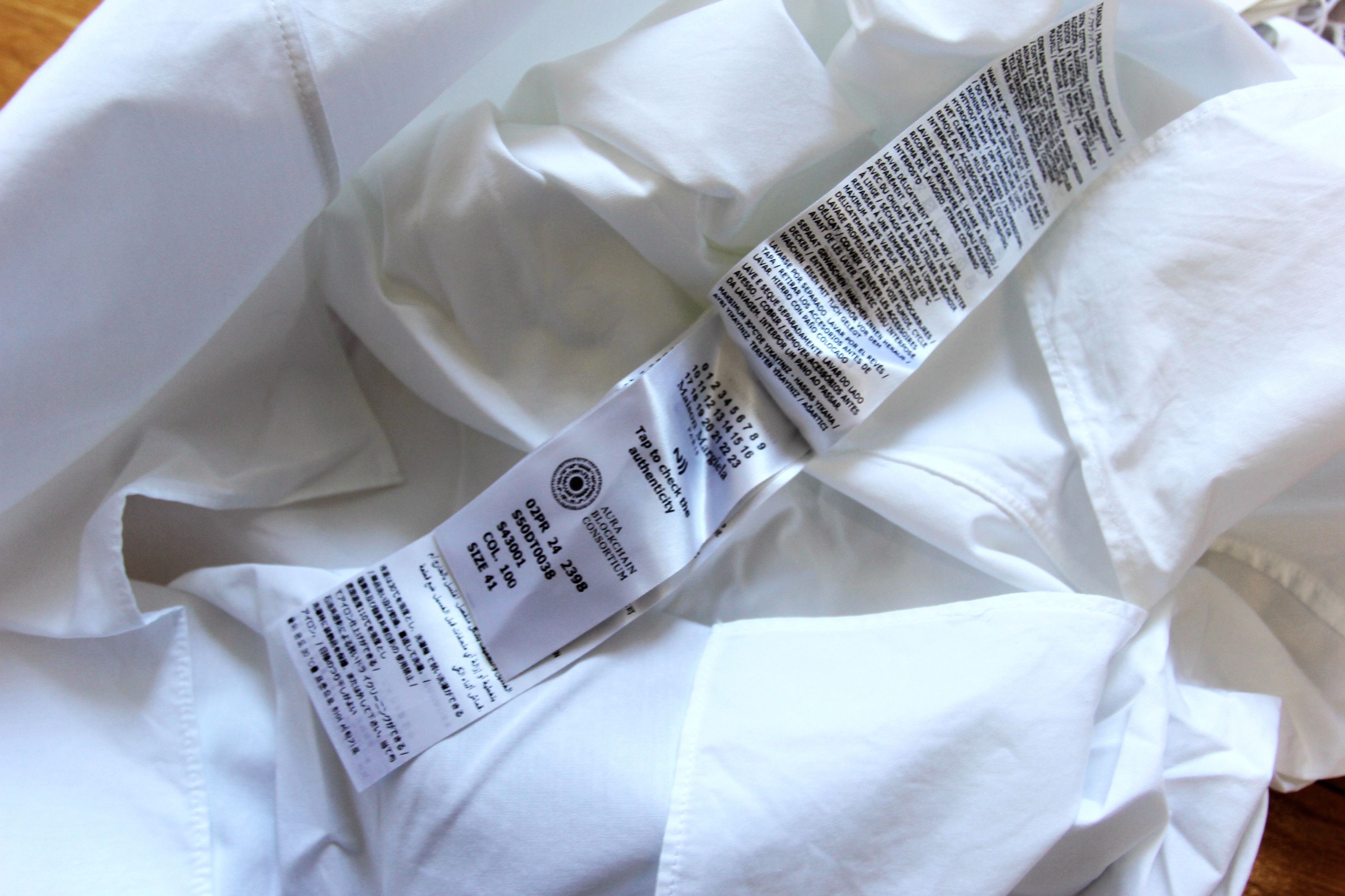 Maison Margiela BNWT AW24 MAISON MARGIELA POINTED COLLAR SHIRT 41 Size US M / EU 48-50 / 2 - 11 Thumbnail