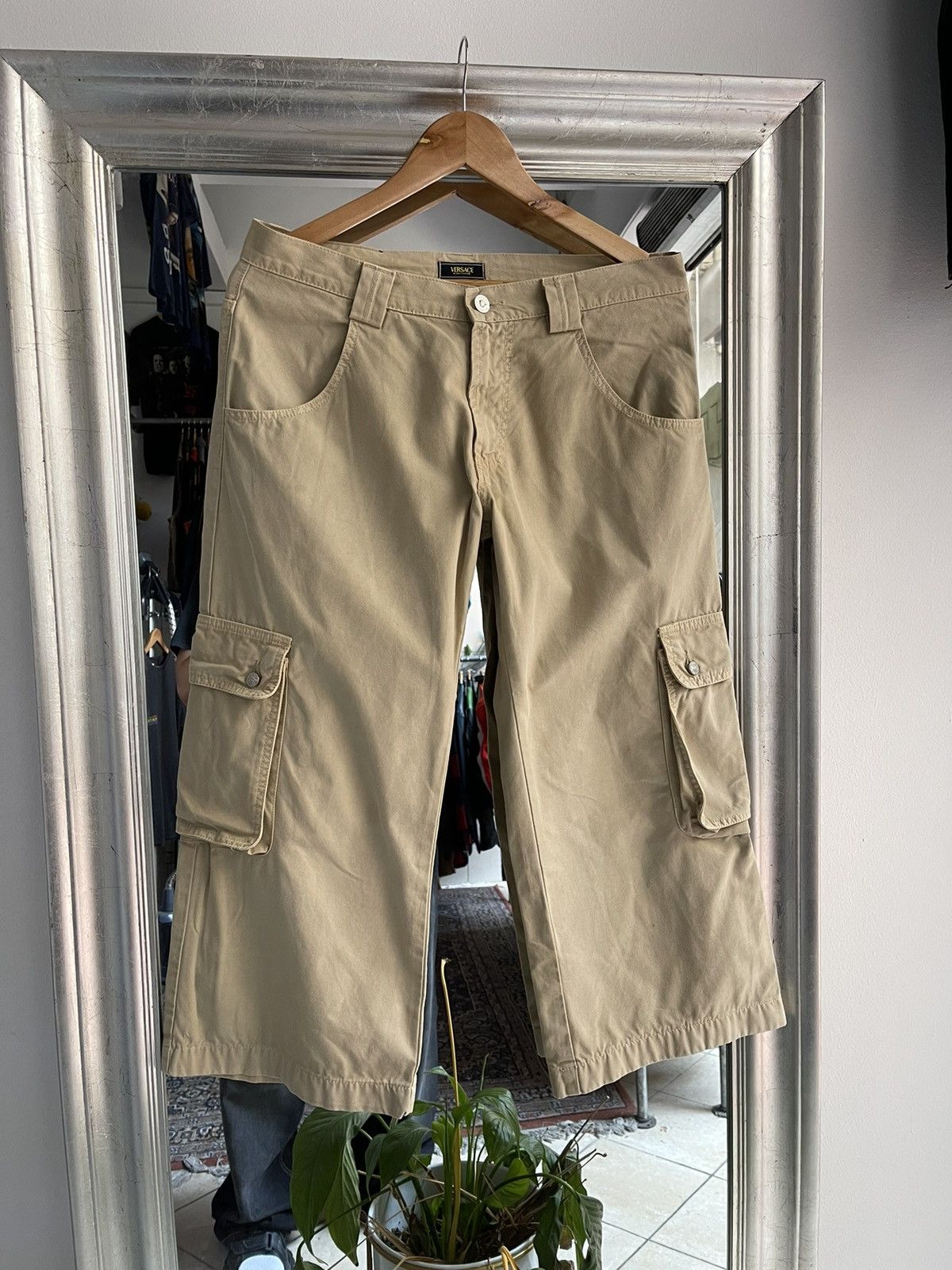 Versace Jeans Couture × Vintage Versace Cargo pants Size US 32 / EU 48 - 1 Thumbnail