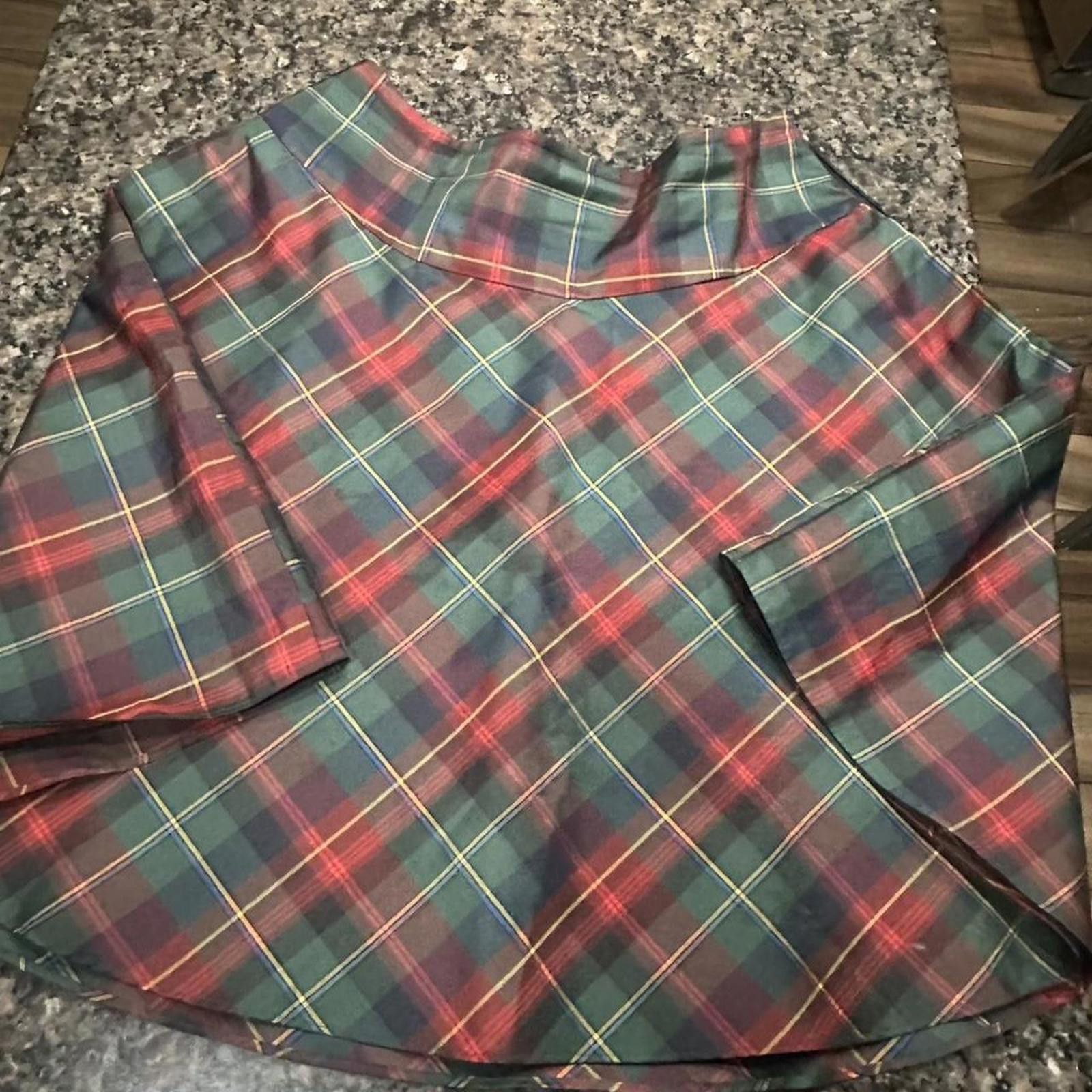 Other American Living plaid #plaid #miniskirt Size 36" / US 14 / IT 50 - 1 Thumbnail