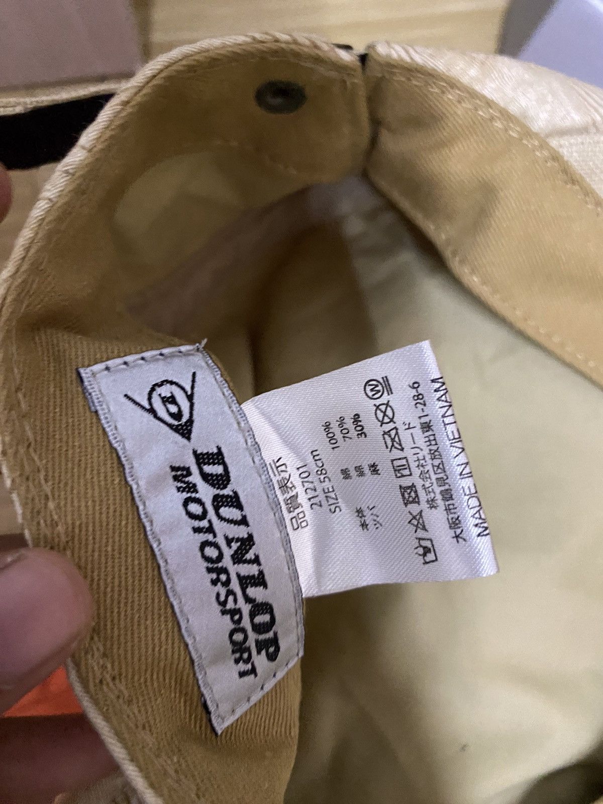 Dunlop × Vintage Vintage Dunlop Hawaii Design Corduroy Beret Hat Size ONE SIZE - 5 Thumbnail