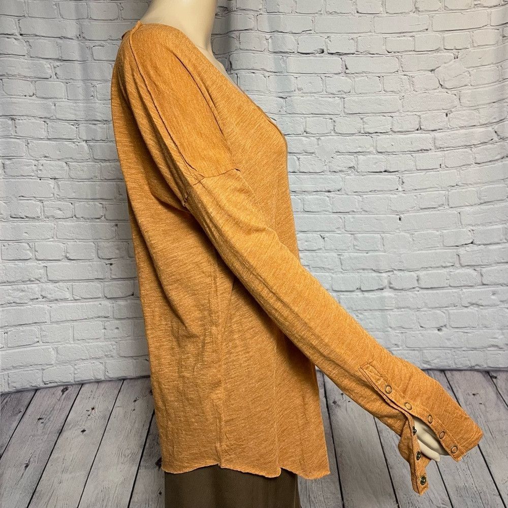 Free People New Free People Sienna Rusty Long Sleeve Top Size S Size S / US 4 / IT 40 - 4 Thumbnail