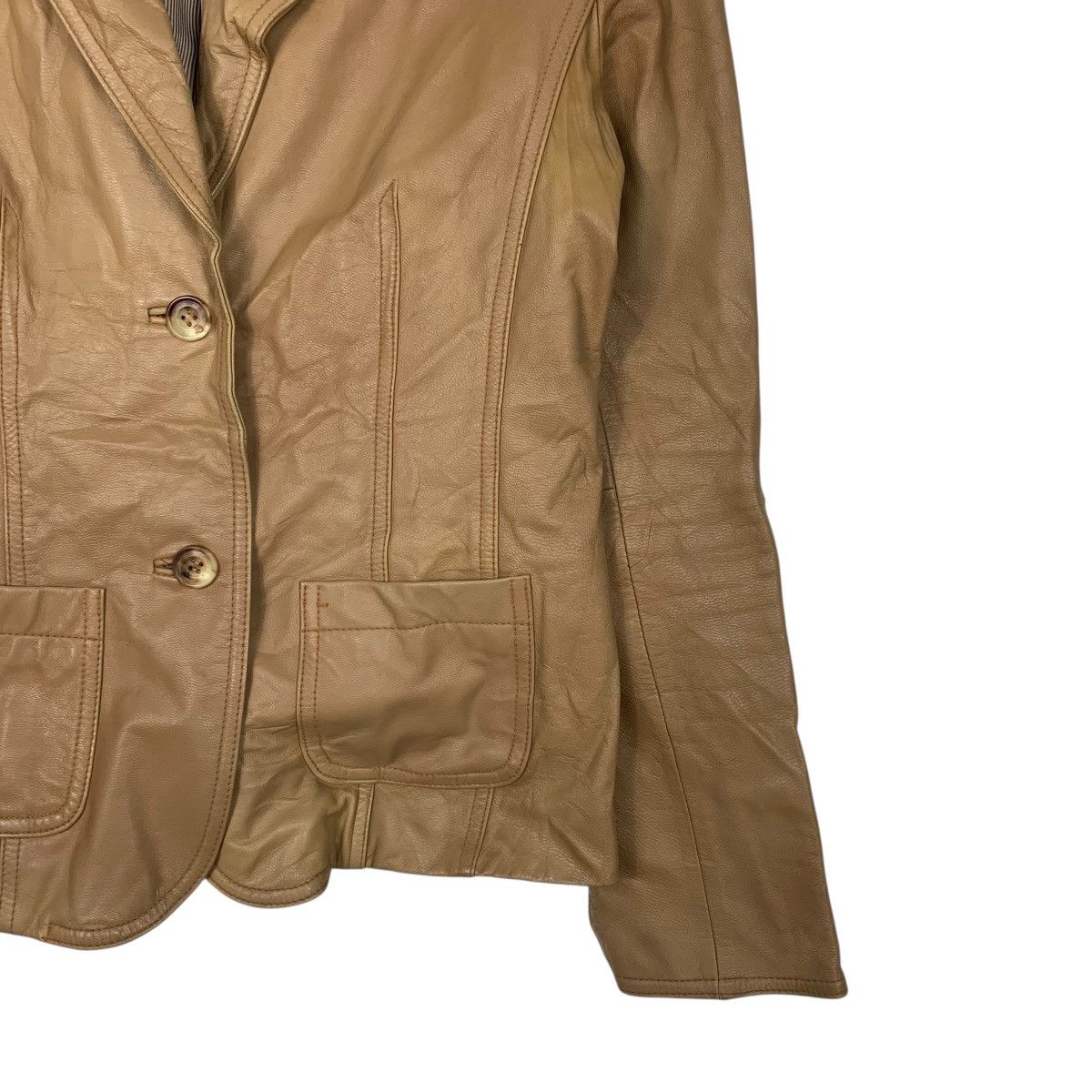 Japanese Brand Japanese Brand MA* Leather Jacket Size XS / US 0-2 / IT 36-38 - 4 Thumbnail