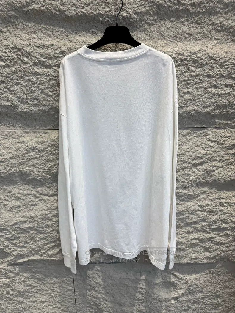 Balenciaga Balenciaga Loose Round Neck Letter Logo Micro-label Raglan Size US L / EU 52-54 / 3 - 5 Thumbnail