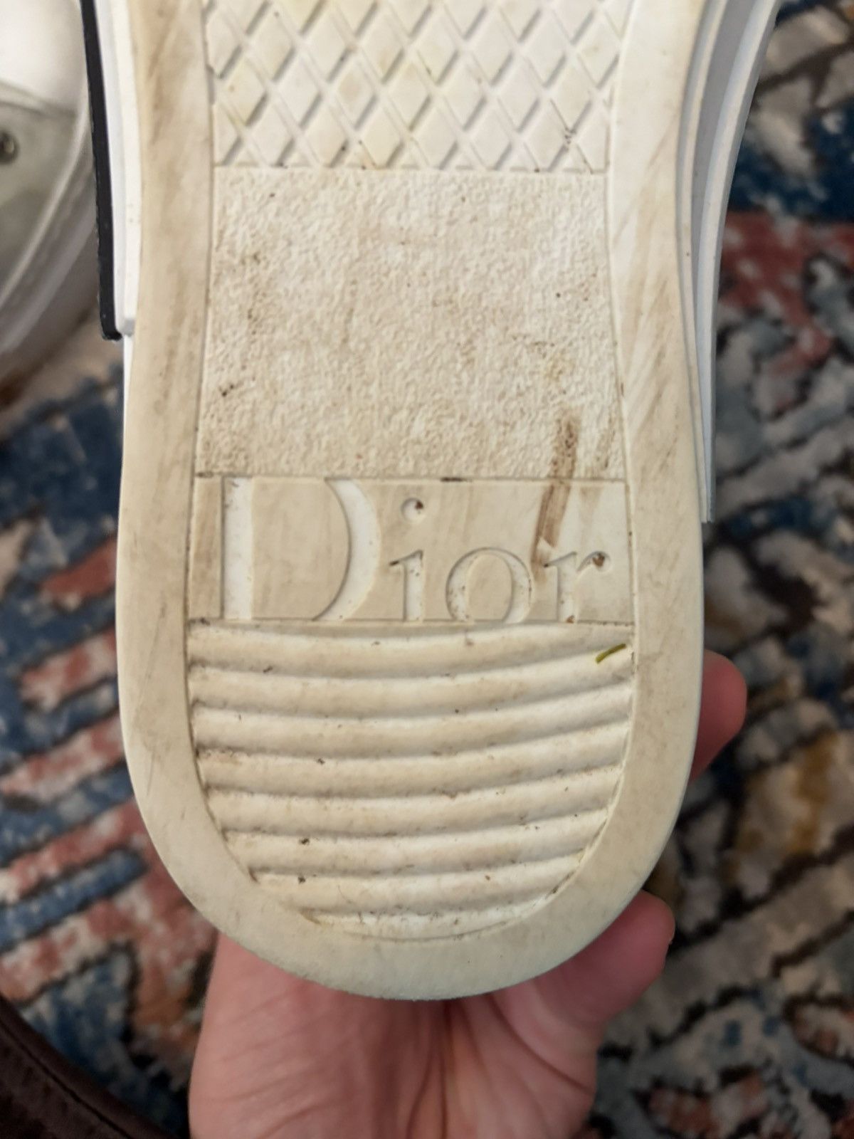 Dior Dior b23 low top white Size US 8 / EU 41 - 8 Thumbnail