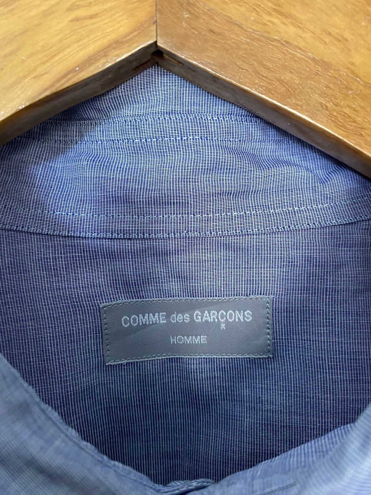 Comme des Garcons Homme 1990s CDG homme 2 tones button up Size US L / EU 52-54 / 3 - 9 Thumbnail
