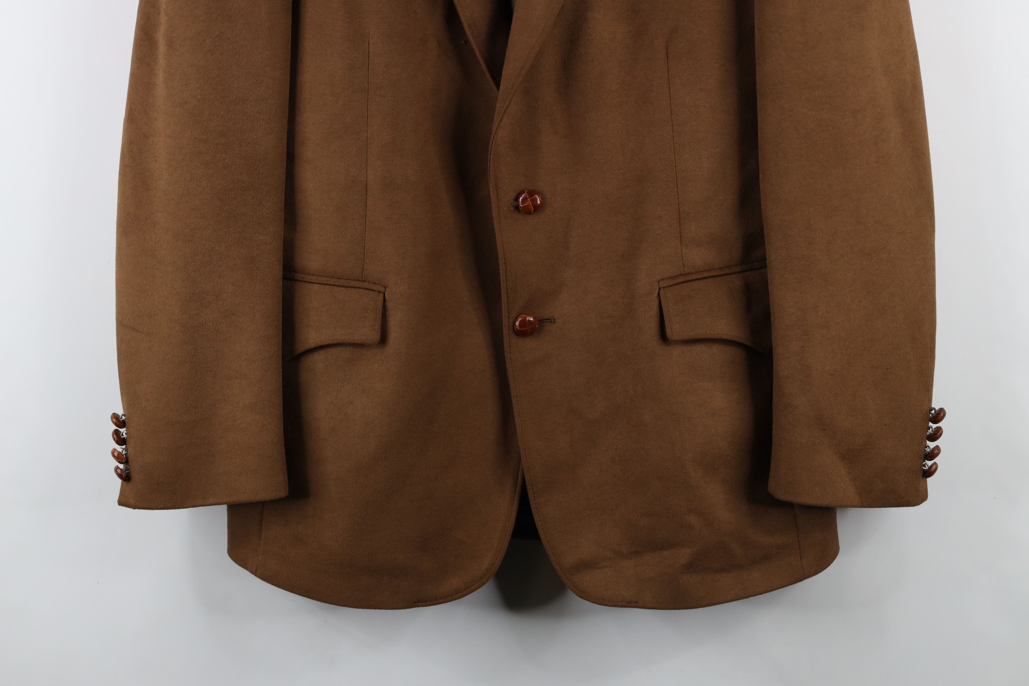 Vintage Vintage 90s Rockabilly 2 Button Blazer Suit Jacket USA Size US XL / EU 56 / 4 - 3 Thumbnail