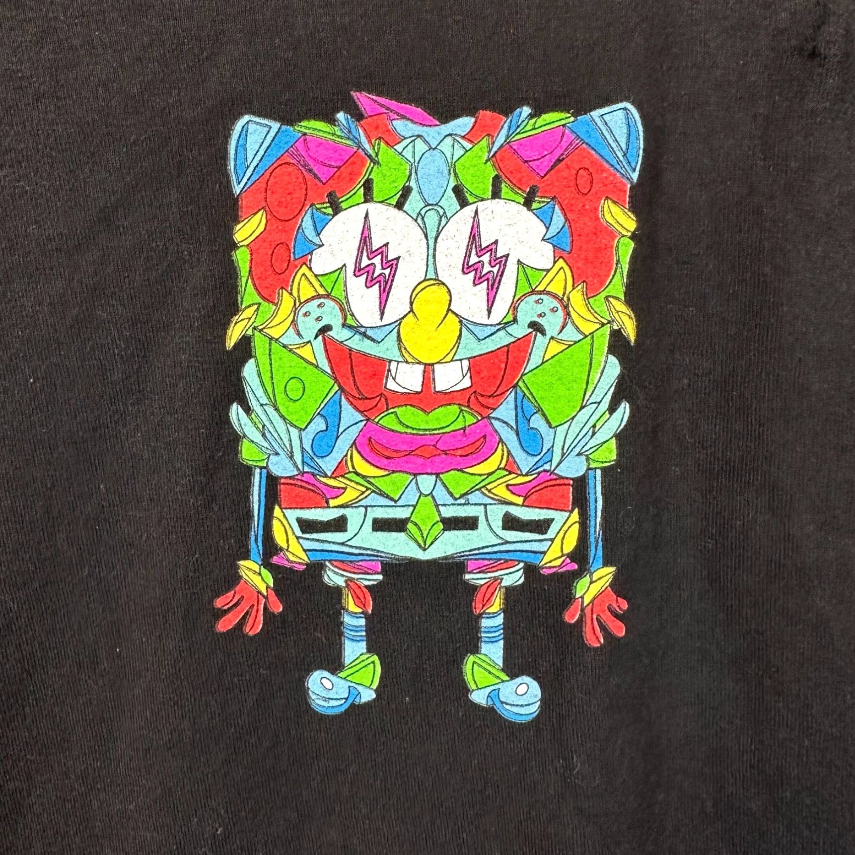 Nickelodeon Spongebob J Balvin x Louis De Guzman Art Tee Mens Large Graphic Long Sleeve EUC Size US L / EU 52-54 / 3 - 3 Thumbnail