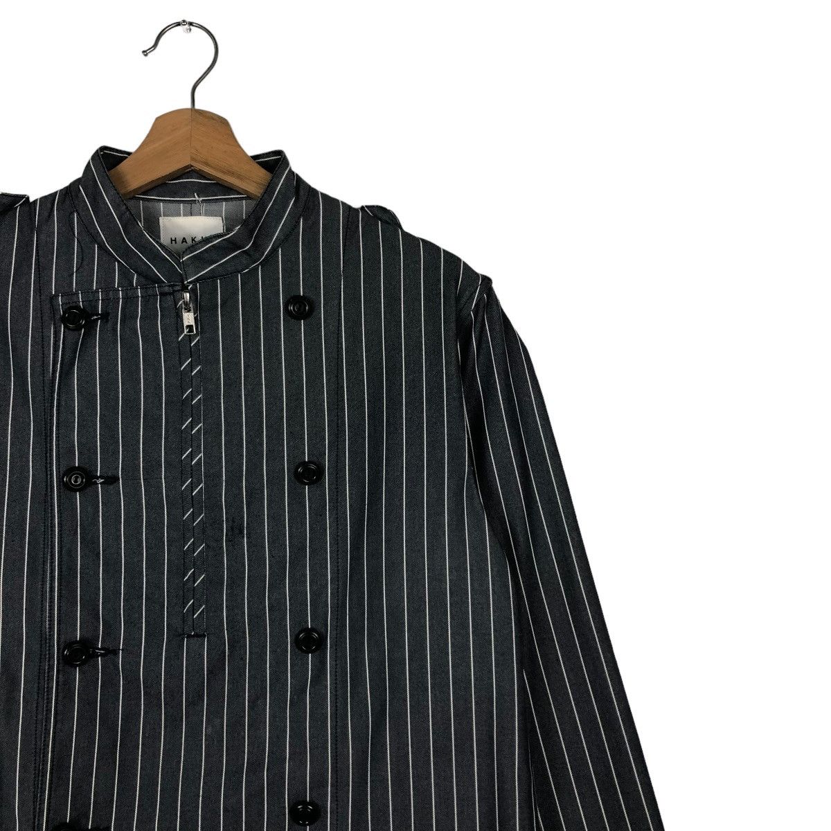 Japanese Brand 🔥VINTAGE HICKORY CHORE JACKET HAKUT JAPAN ISSEY MIYAKE Size US M / EU 48-50 / 2 - 6 Thumbnail