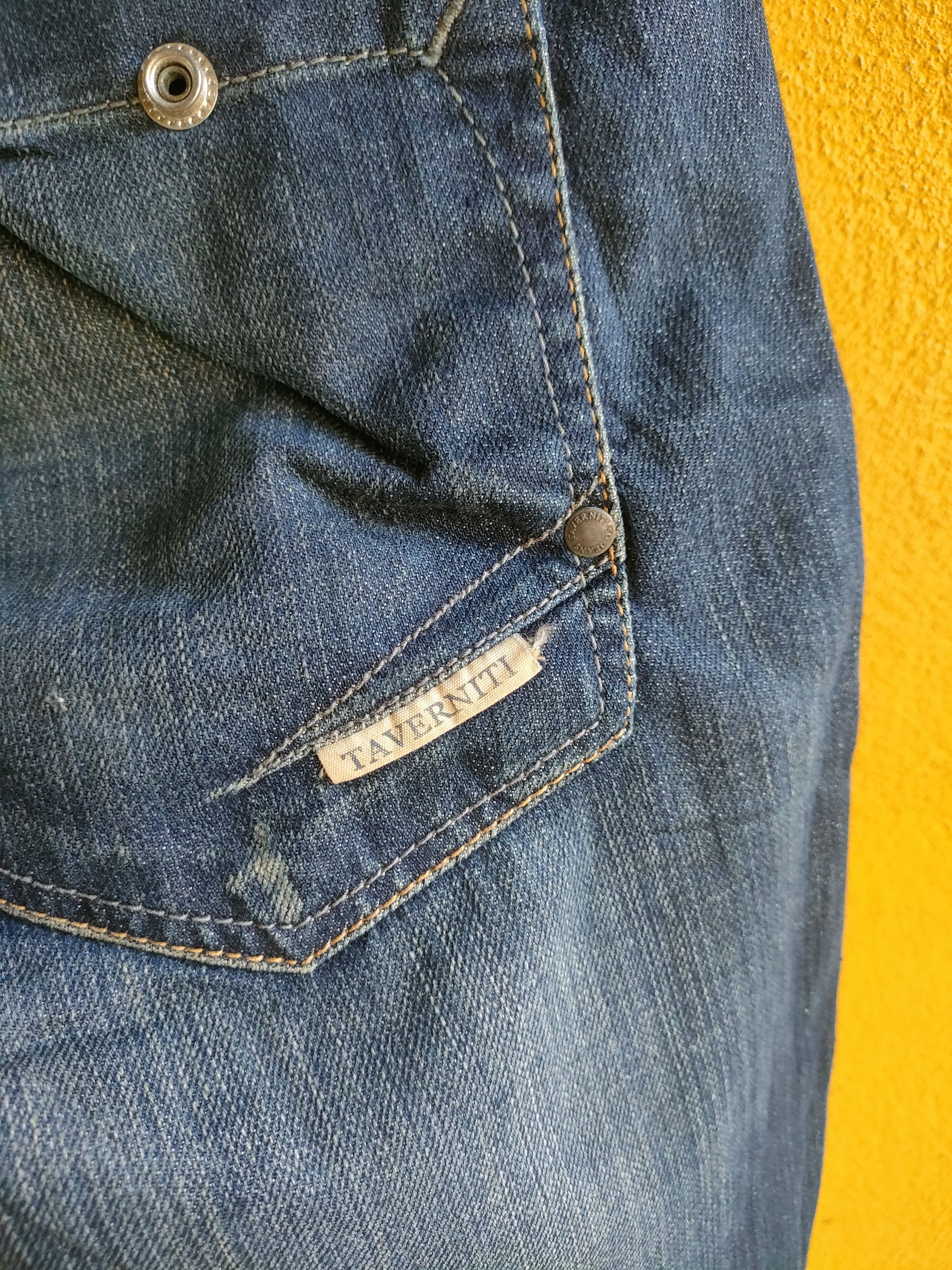 If Six Was Nine × Jimmy Taverniti × Taverniti Jimmy Taverniti Chopper Jeans Size US 34 / EU 50 - 6 Thumbnail