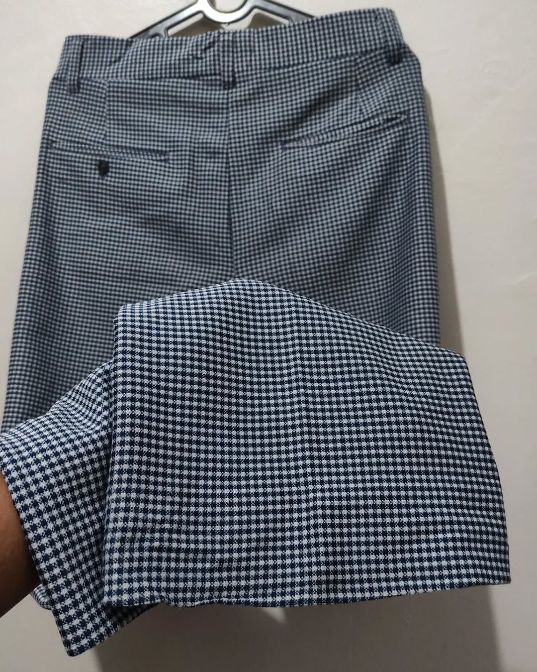 Other 70s Made in usa HAGGAR tartan check slacks pants, Size US 30 / EU 46 - 10 Thumbnail
