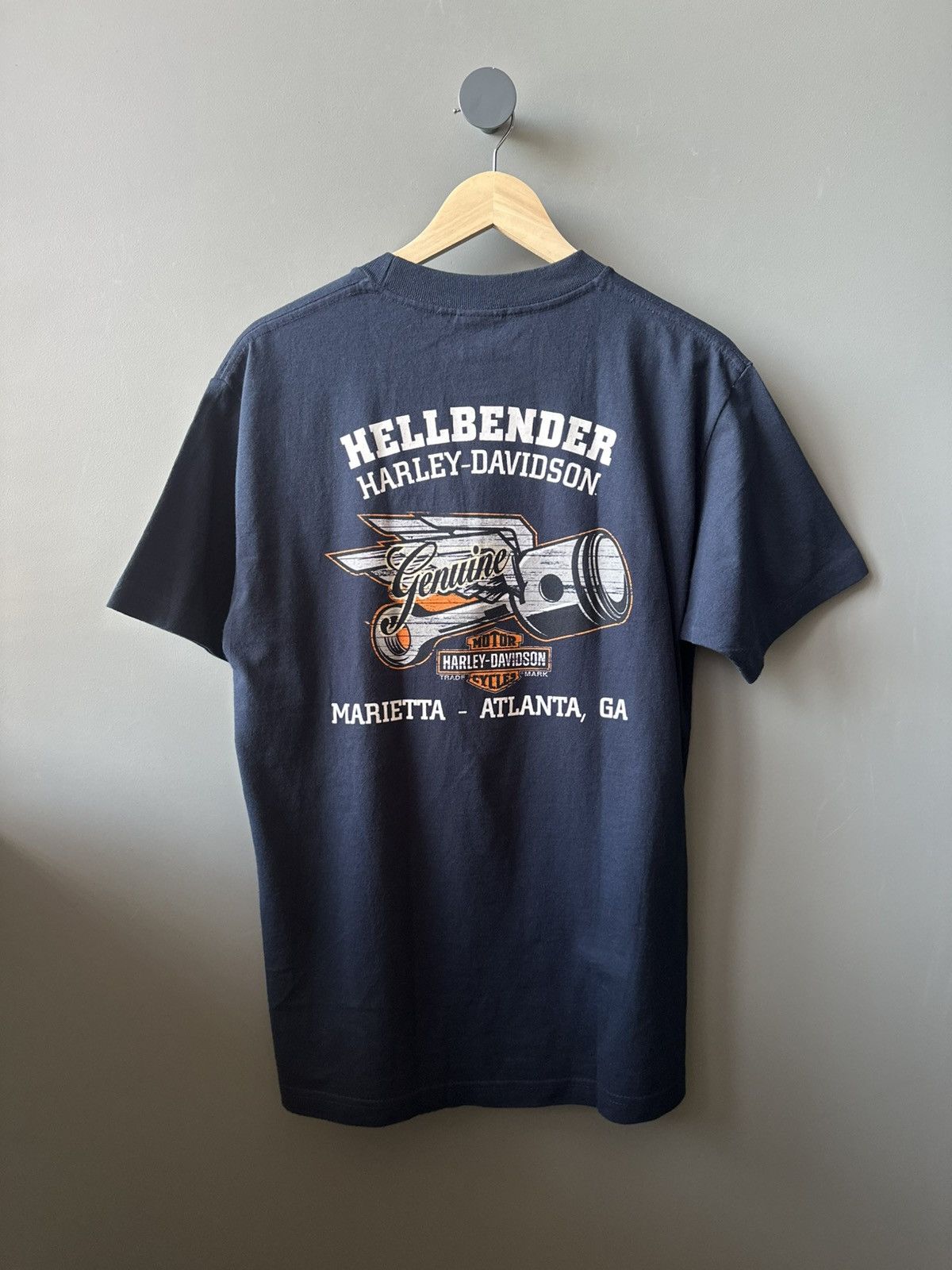 Harley Davidson Harley Davidson 1903 Marietta Atlanta Motor Cycles Tee Size US M / EU 48-50 / 2 - 4 Thumbnail